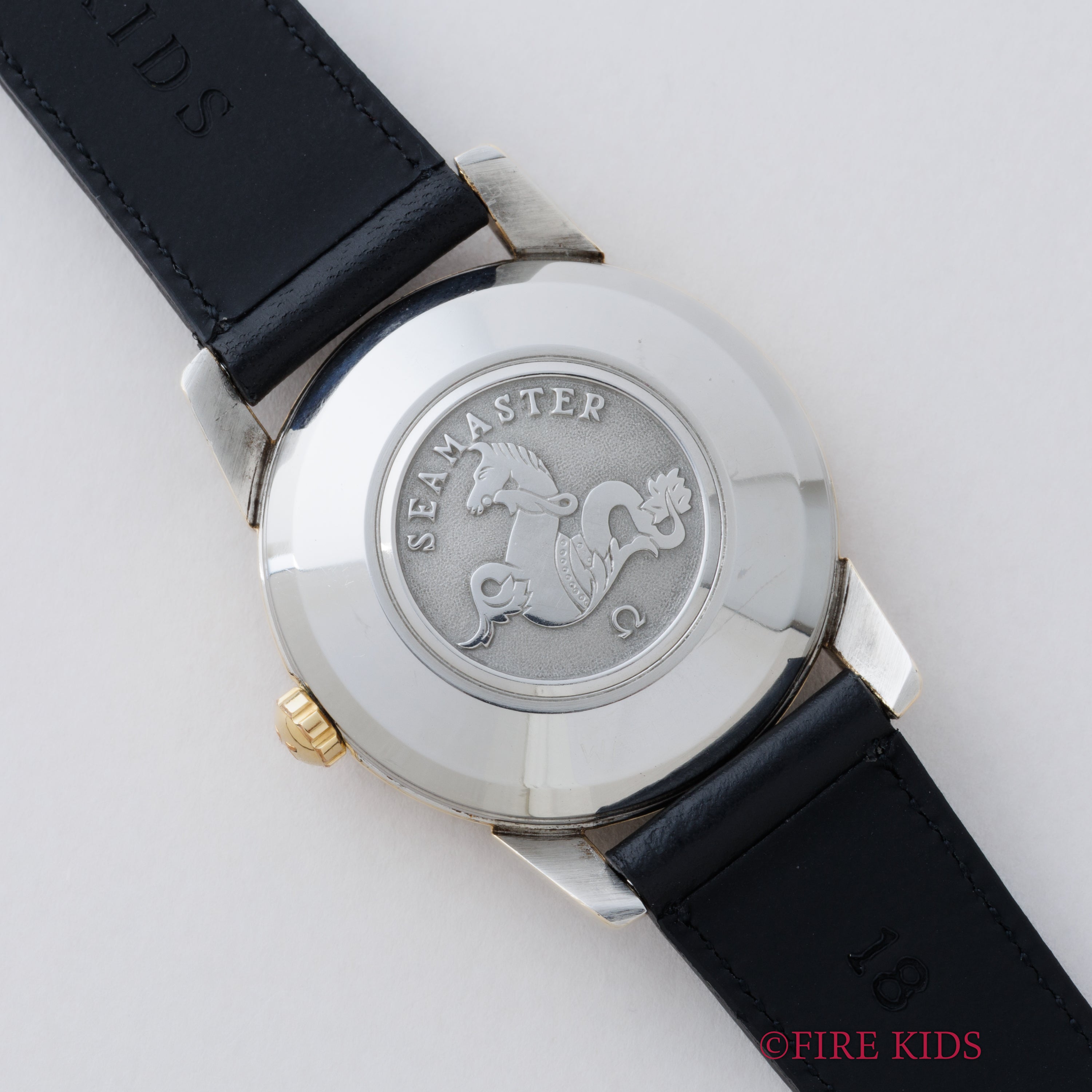 オメガ シーマスター カレンダー 1958年製 Ref.2849トップゴールド Cal.503 自動巻 ビックシーホース