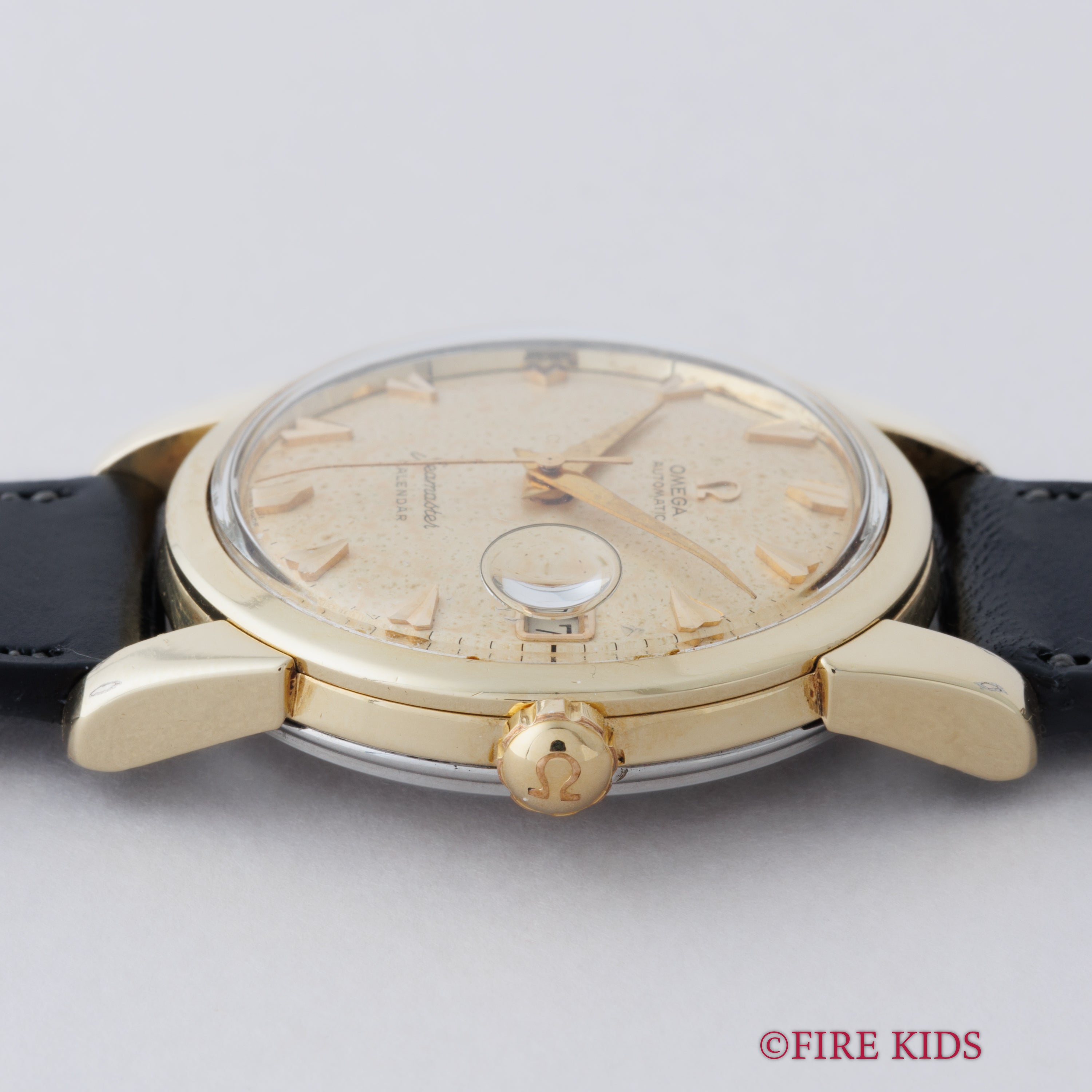 オメガ シーマスター カレンダー 1958年製 Ref.2849トップゴールド Cal.503 自動巻 ビックシーホース