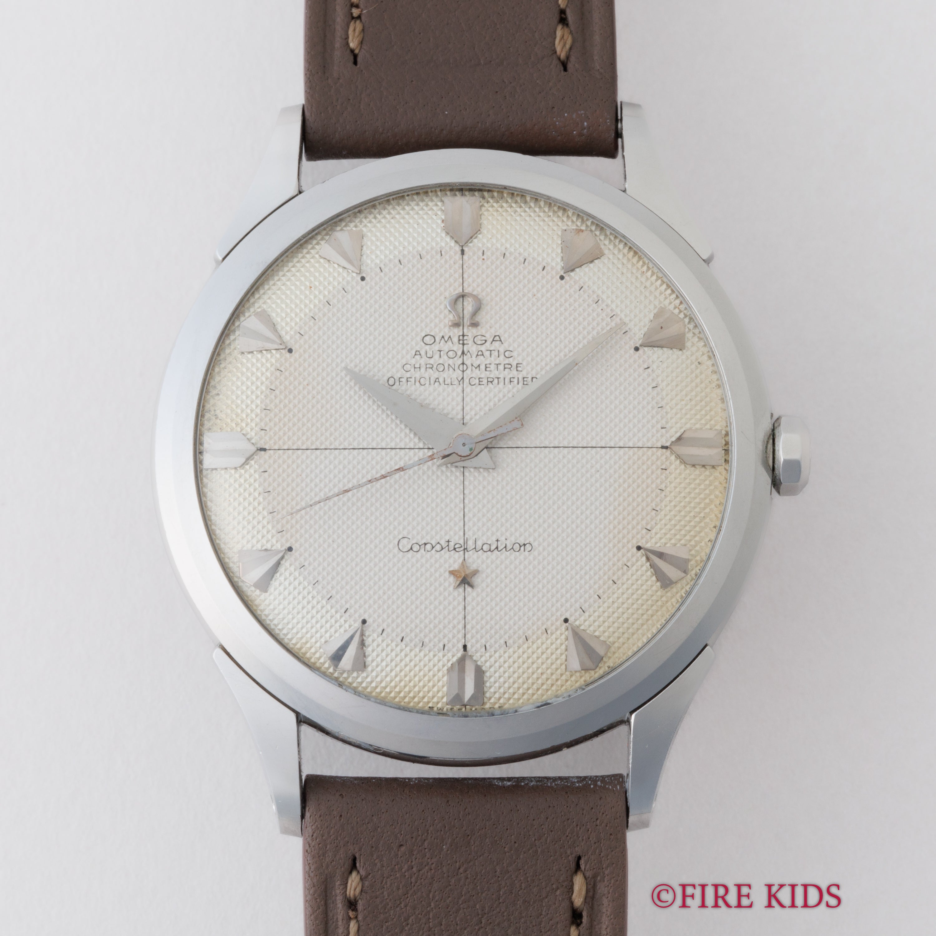 オメガ コンステレーション初期型 1952年製 ハートインデックス バンパー式オートマチック Cal.354 Ref.2648‐2