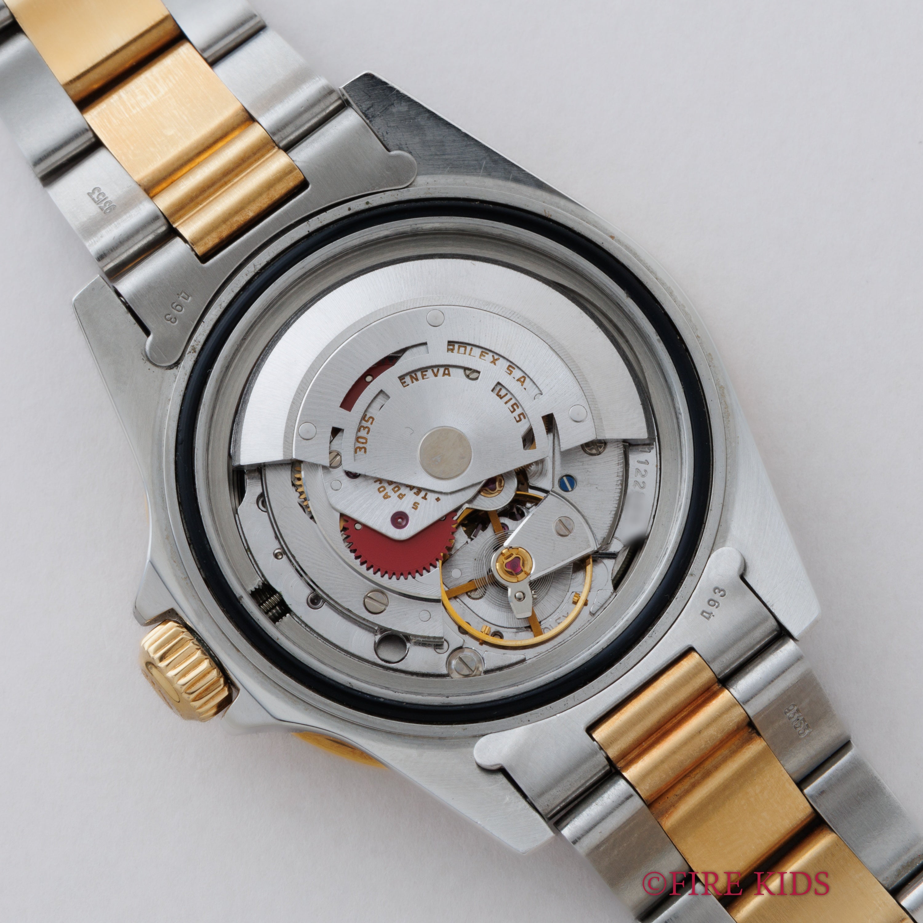 ロレックス サブマリーナー コンビ 1983年製 Ref.16803 オールトリチウム 純正サブマリーナー用コンビブレス