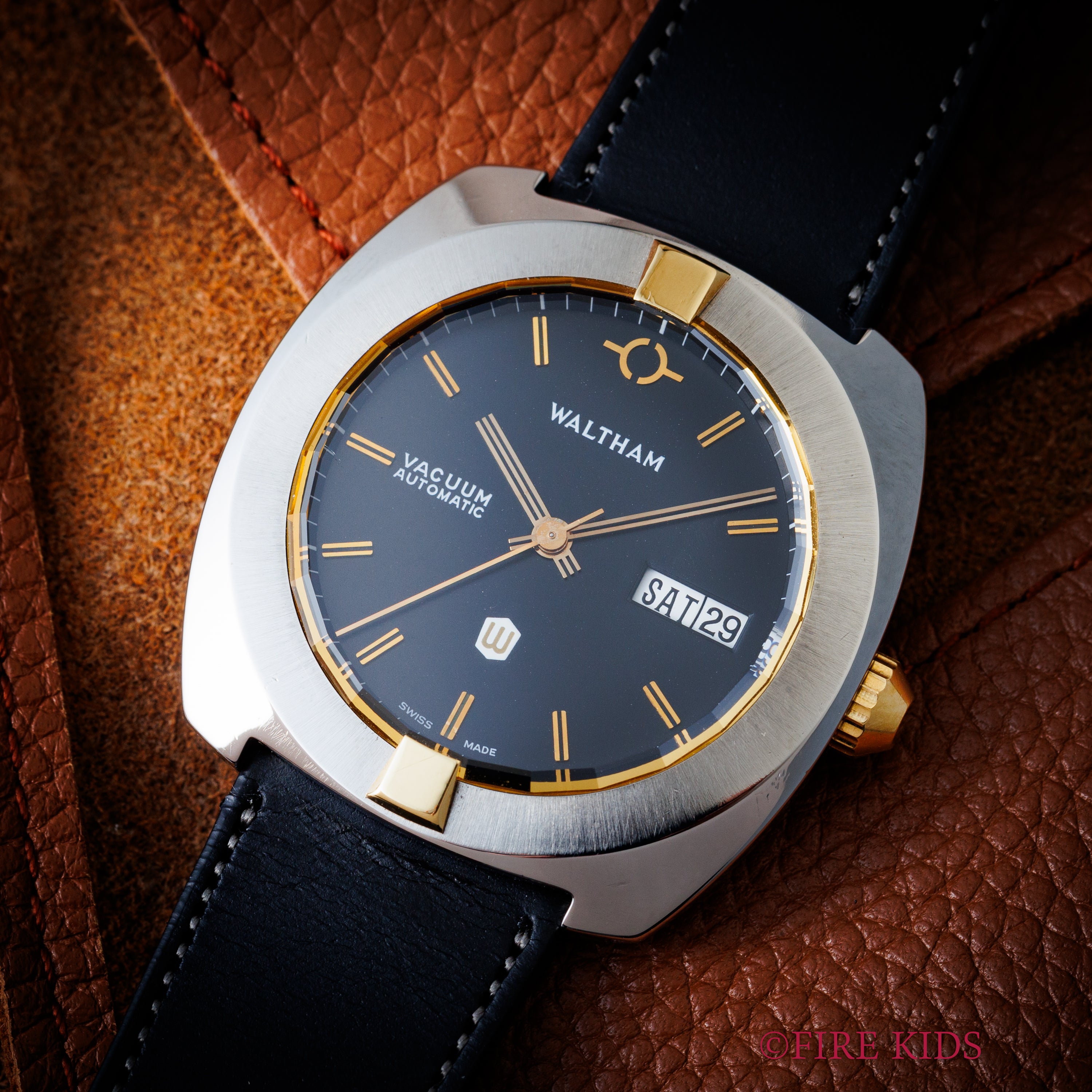 ウォルサム バキューム 1980年代製 1000本限定モデル デイデイト自動巻