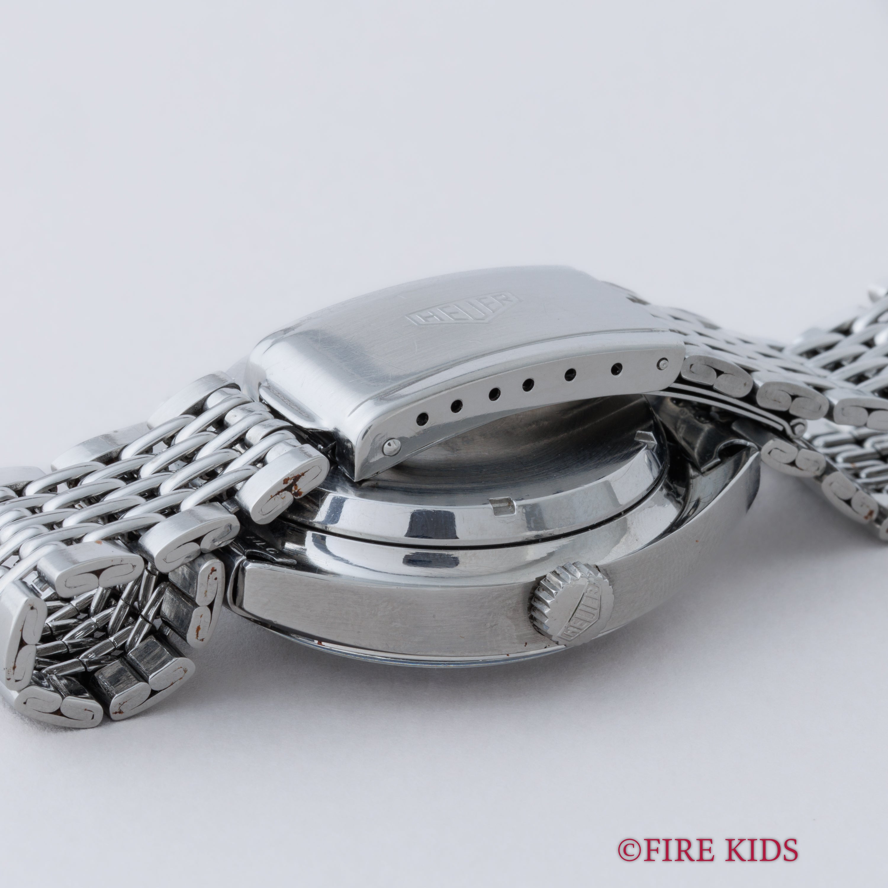 ホイヤー カレラ クロノマチック 1970年代製 自動巻クロノグラフ Cal.12 Ref.1153 純正ブレス