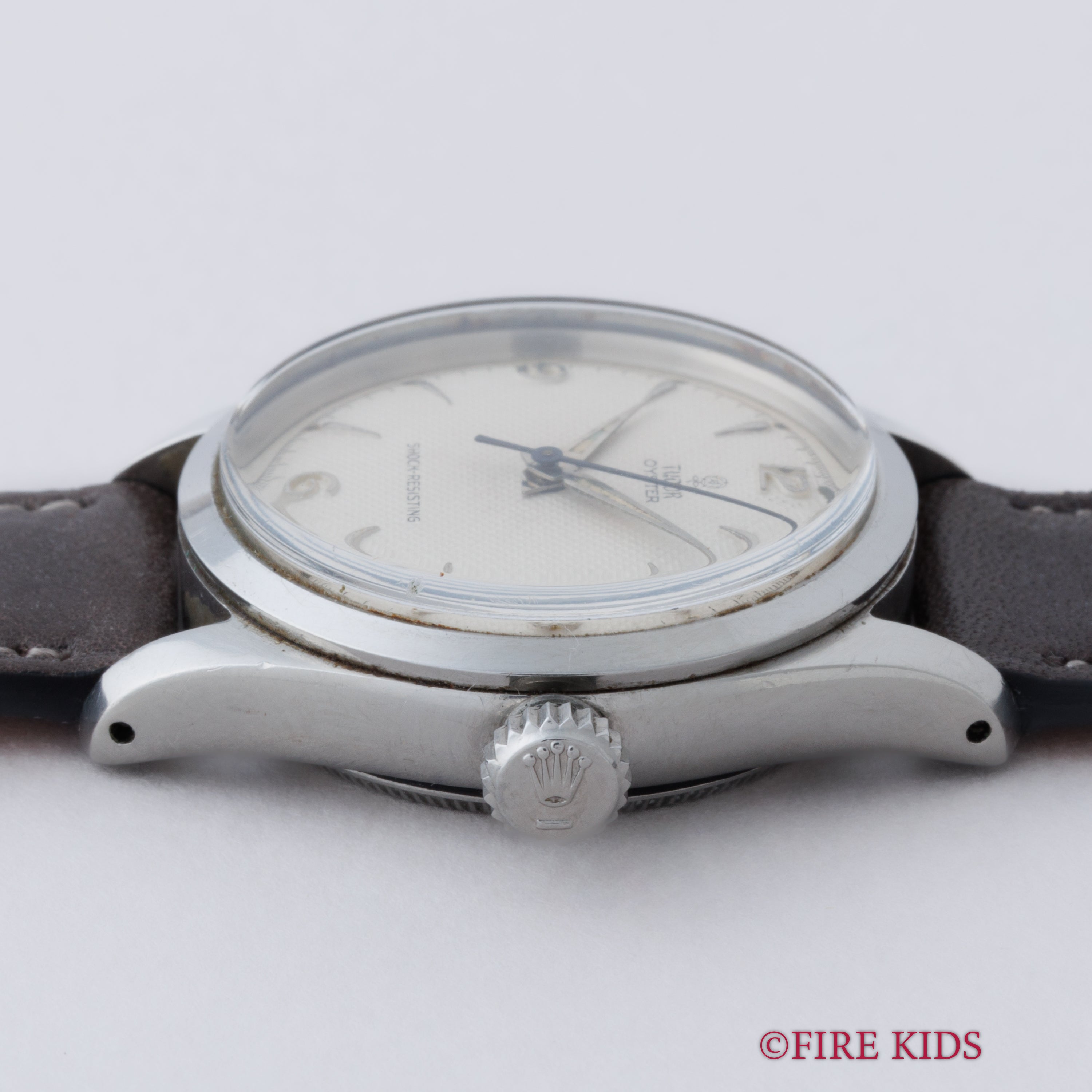 チューダー 小薔薇オイスター 1951年製 ギョウシェダイヤル 手巻 Ref.7903 王冠リューズ