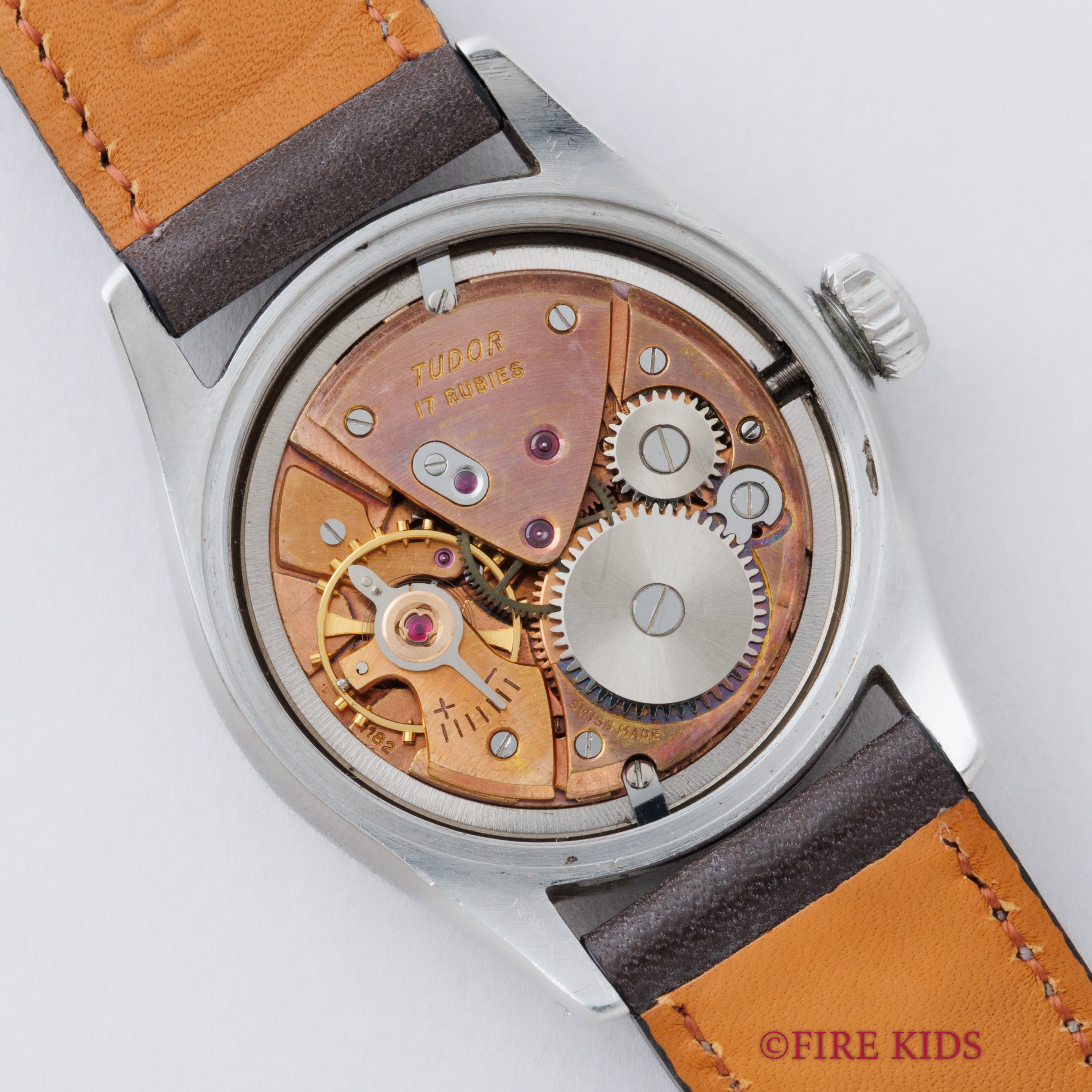 チューダー 小薔薇オイスター 1951年製 ギョウシェダイヤル 手巻 Ref.7903 王冠リューズ