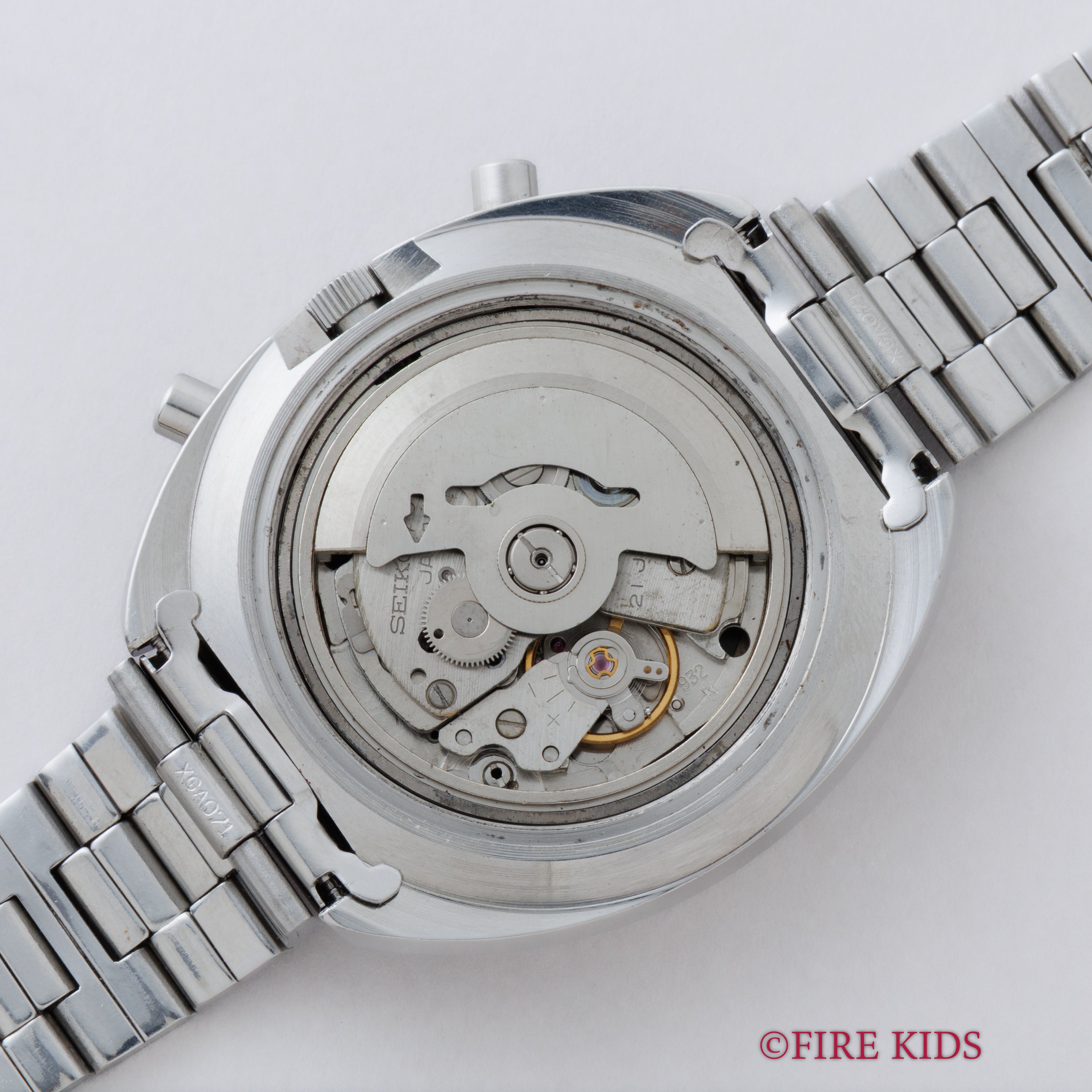 セイコー 5スポーツ スピードタイマー ラリーメーター 1970年製 Ref.7017-6020 自動巻クロノグラフ 純正ブレス