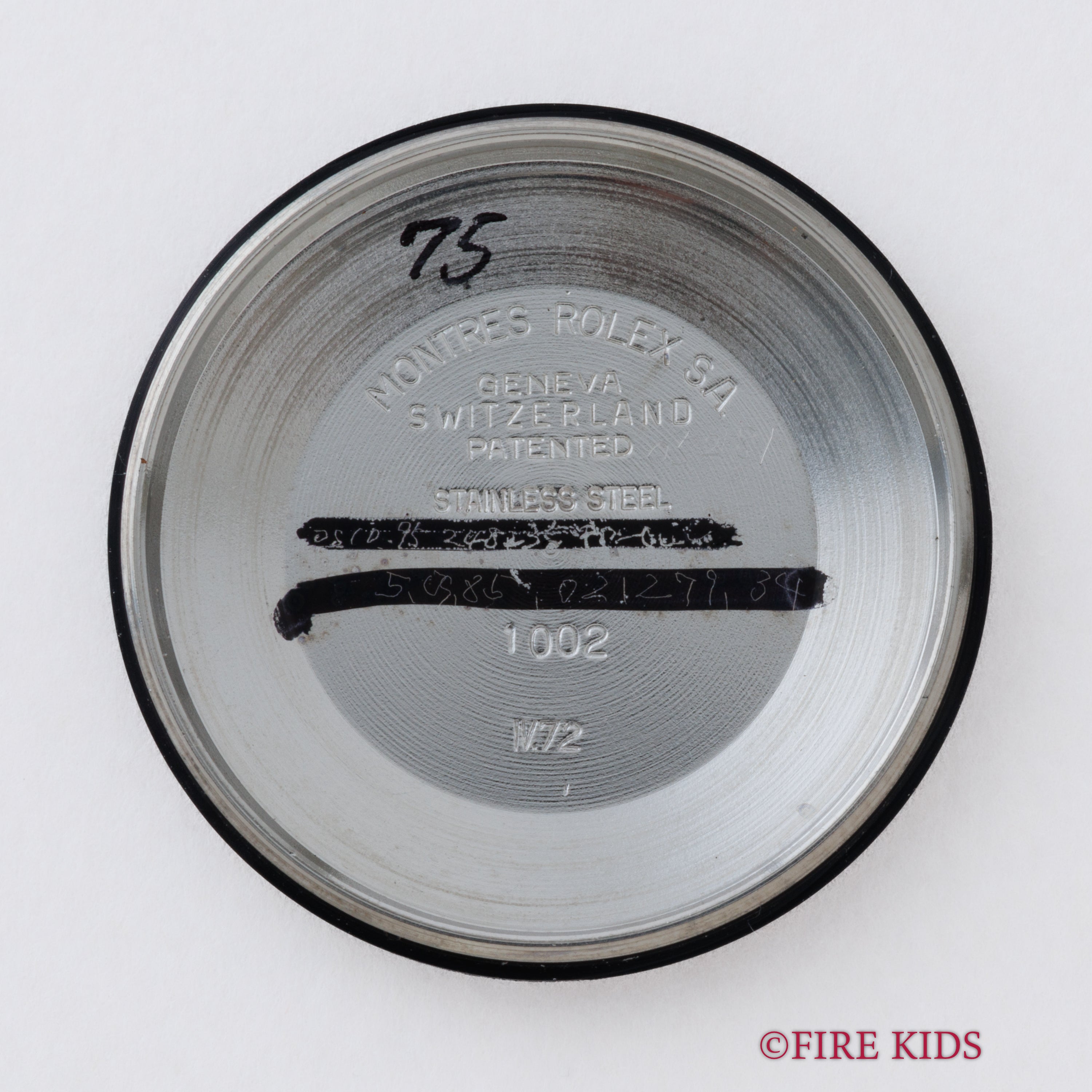 ロレックス エアキング 1972年製 Ref.5500 シルバーダイヤル 純正巻きオイスターブレス