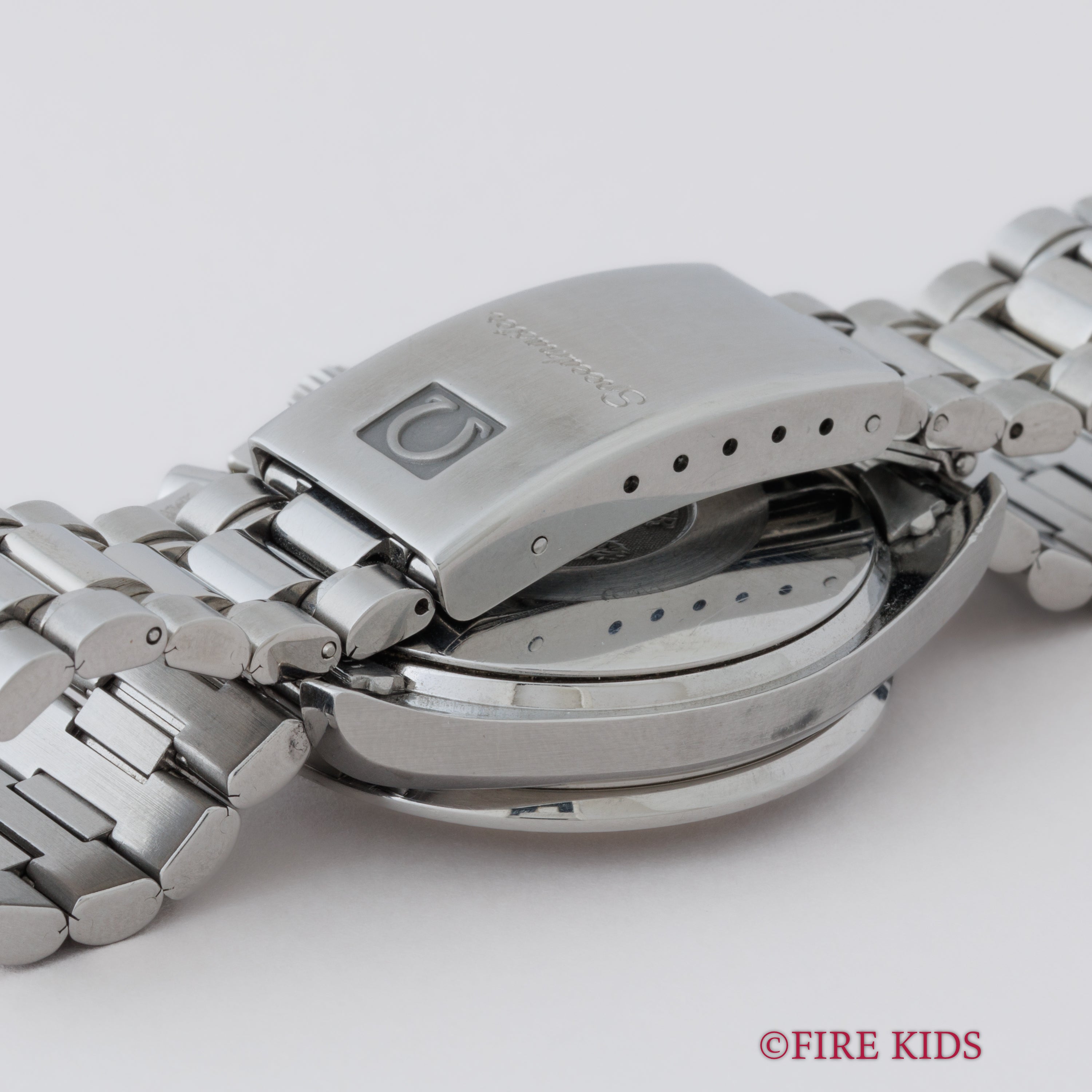 オメガ スピードマスター レーシング 1996年～1998年製 シューマッハ Ref.3510.12 イエローダイヤル 箱、ギャラ付き