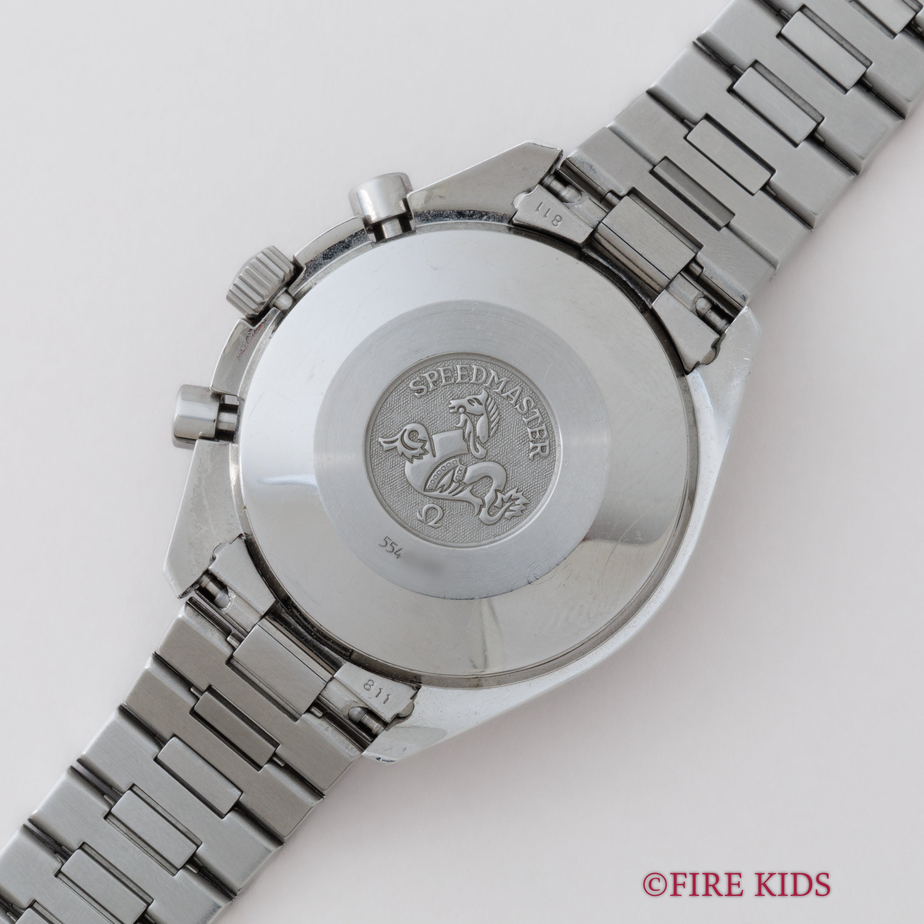 オメガ スピードマスター レーシング 1996年～1998年製 シューマッハ Ref.3510.12 イエローダイヤル 箱、ギャラ付き