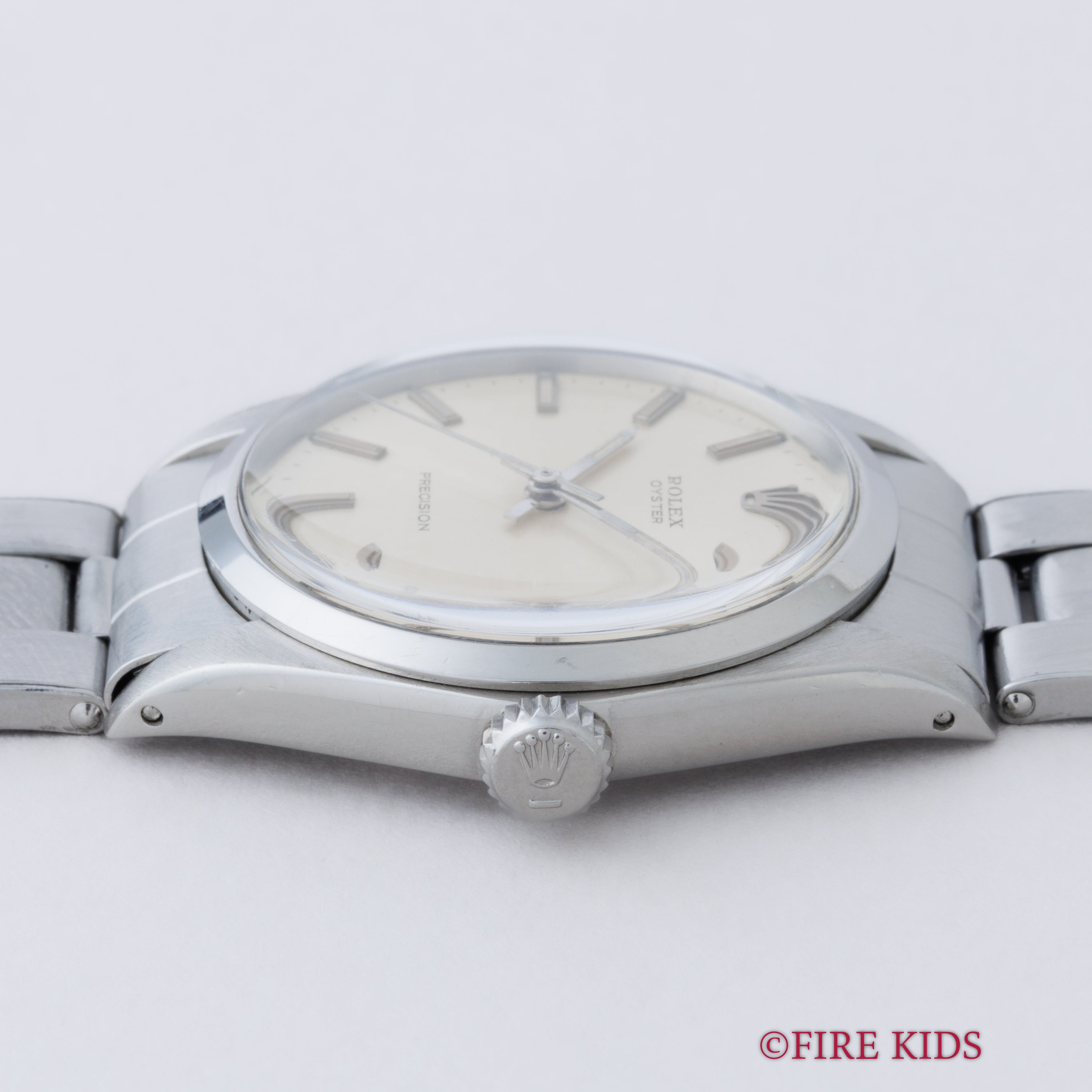 ロレックス オイスター プレシジョン 1969年製 手巻き Ref.6426 シルバーダイヤル