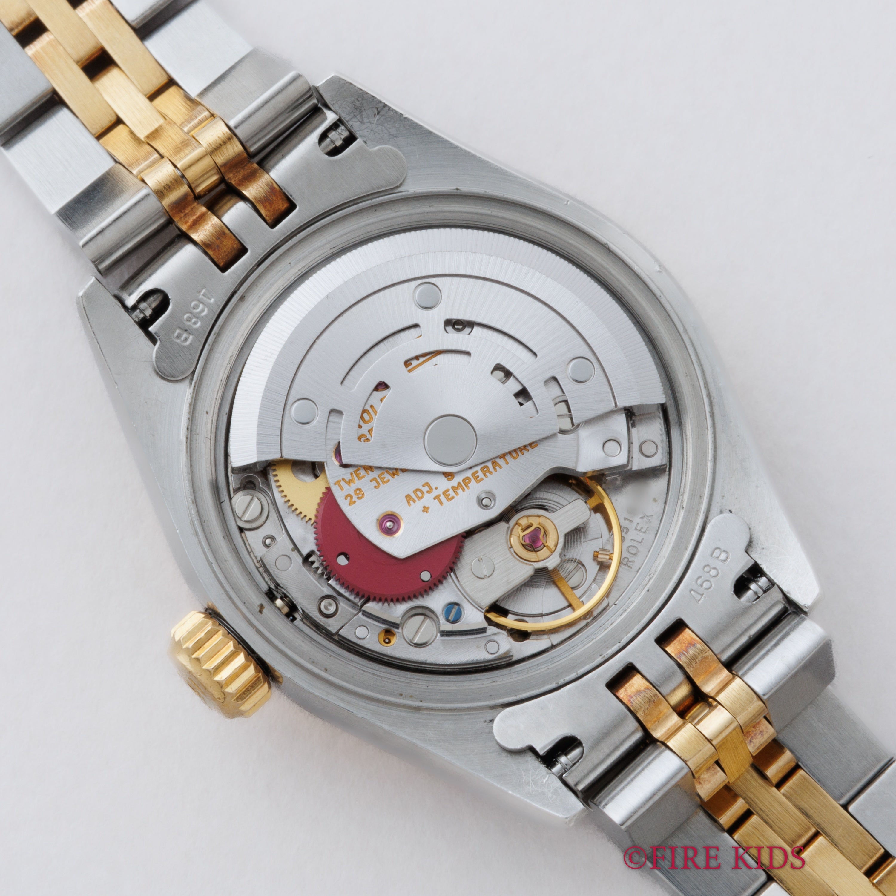 ロレックス デイトジャスト 自動巻き 1996年製 レディース コンビ Ref.69173 ブルーダイヤル