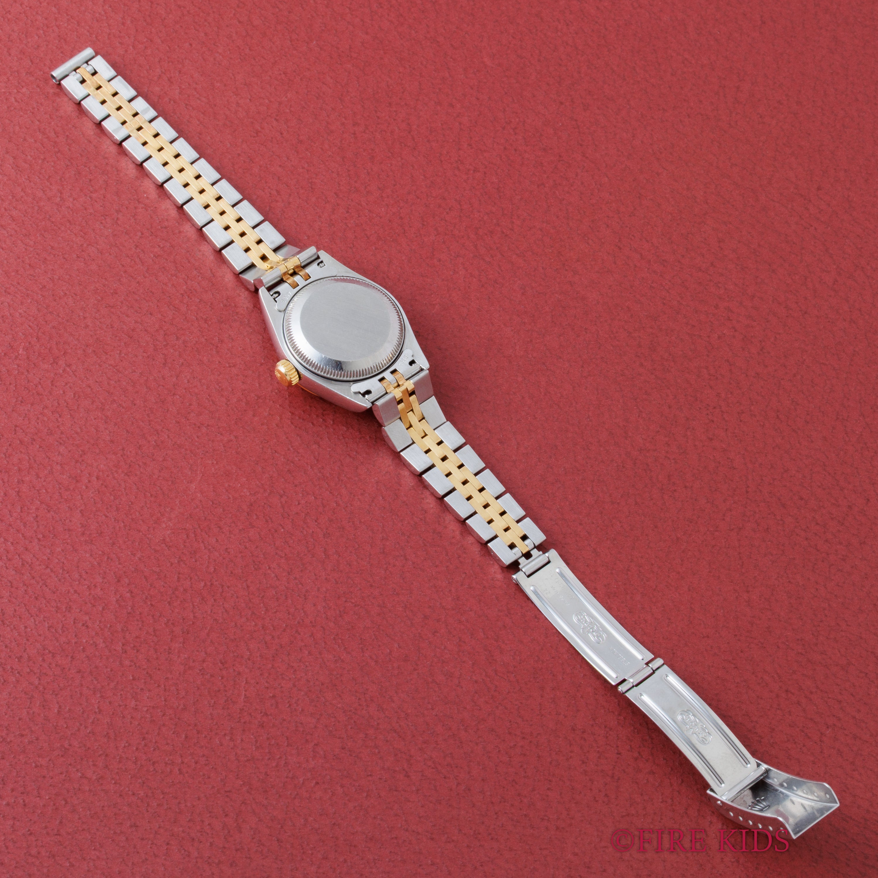 ロレックス デイトジャスト 自動巻き 1996年製 レディース コンビ Ref.69173 ブルーダイヤル