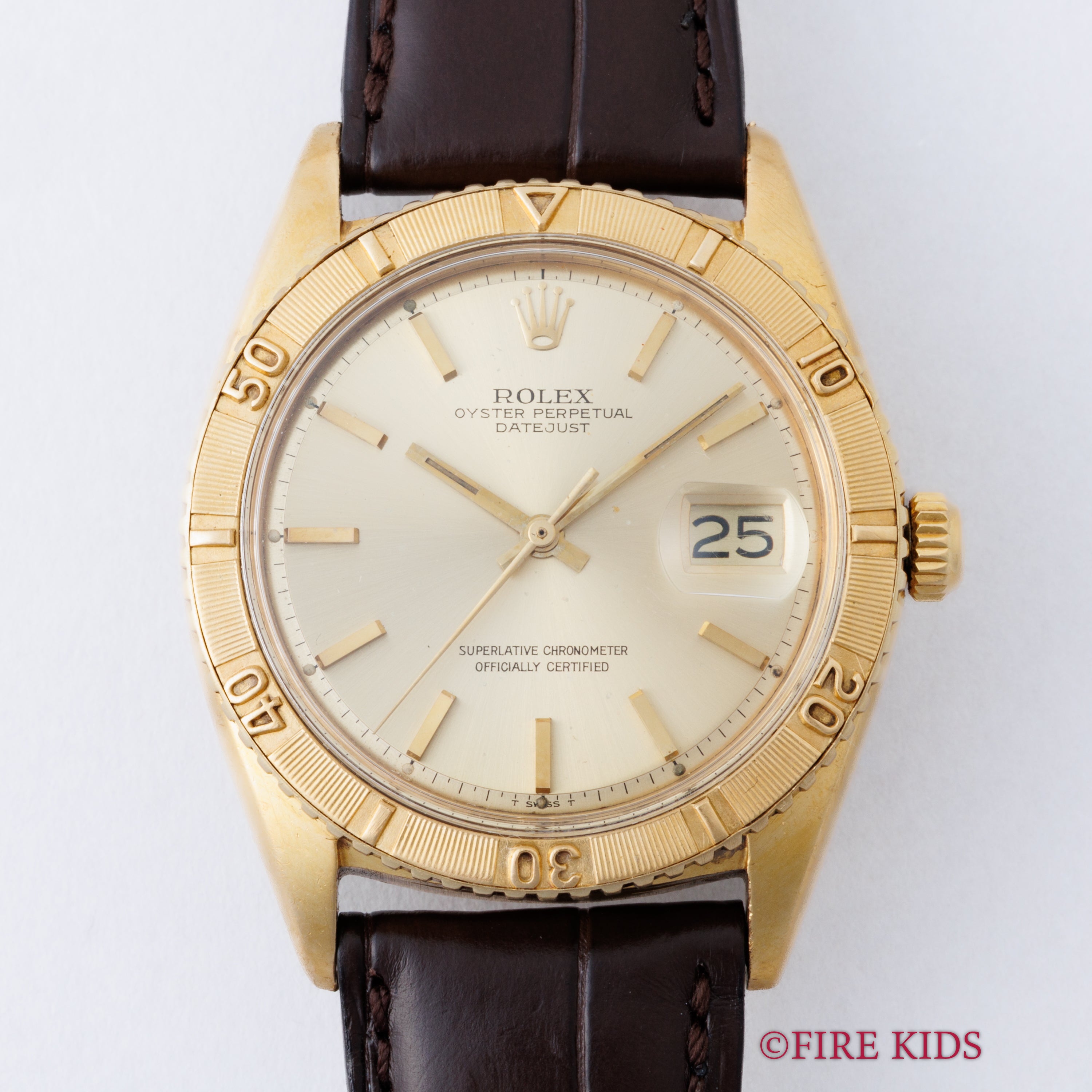 ロレックス 18金無垢サンダーバード 1965年製 Ref.1625