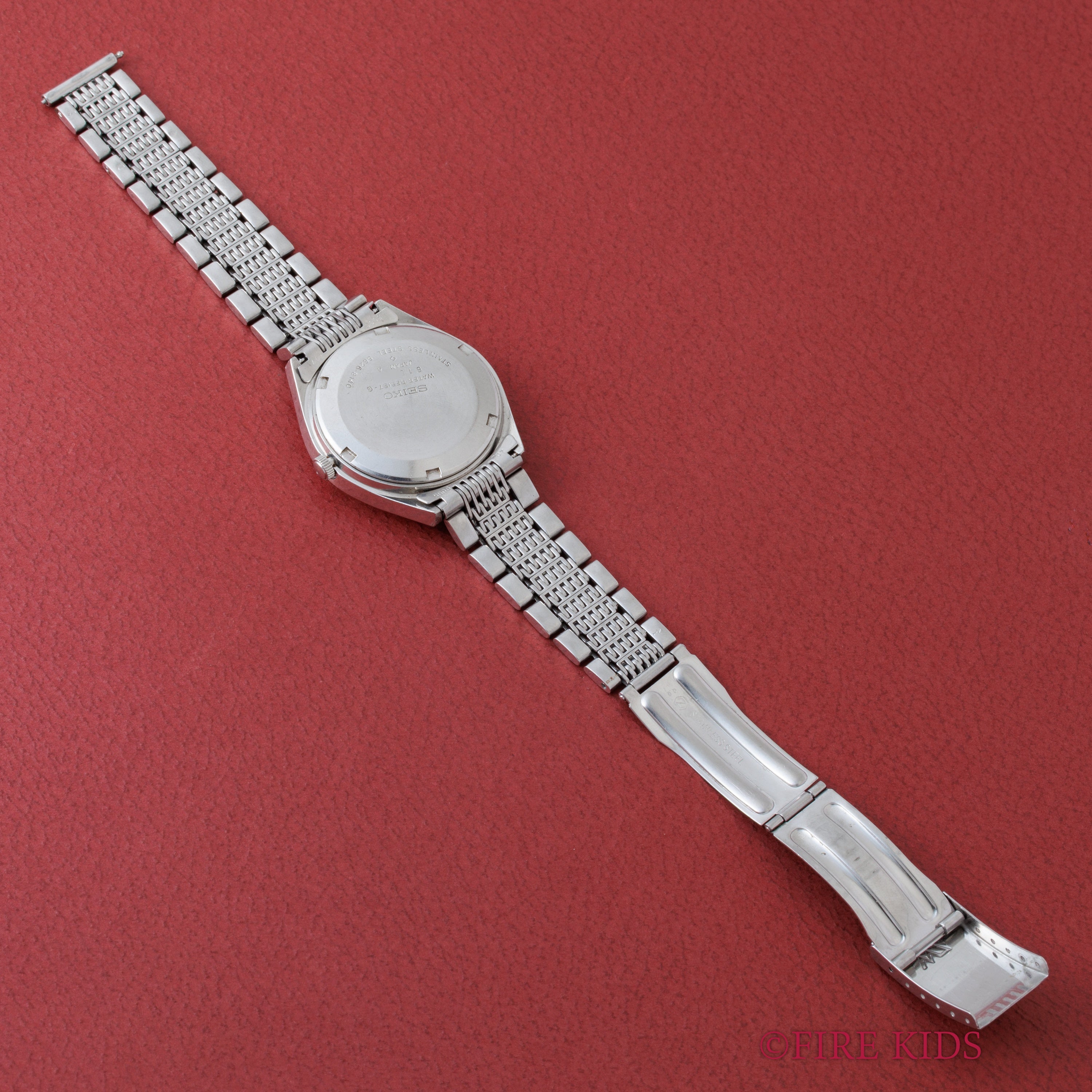 セイコー ロードマチック デラックス 1976年製 アラビアダイヤル 自動巻 純正ブレス