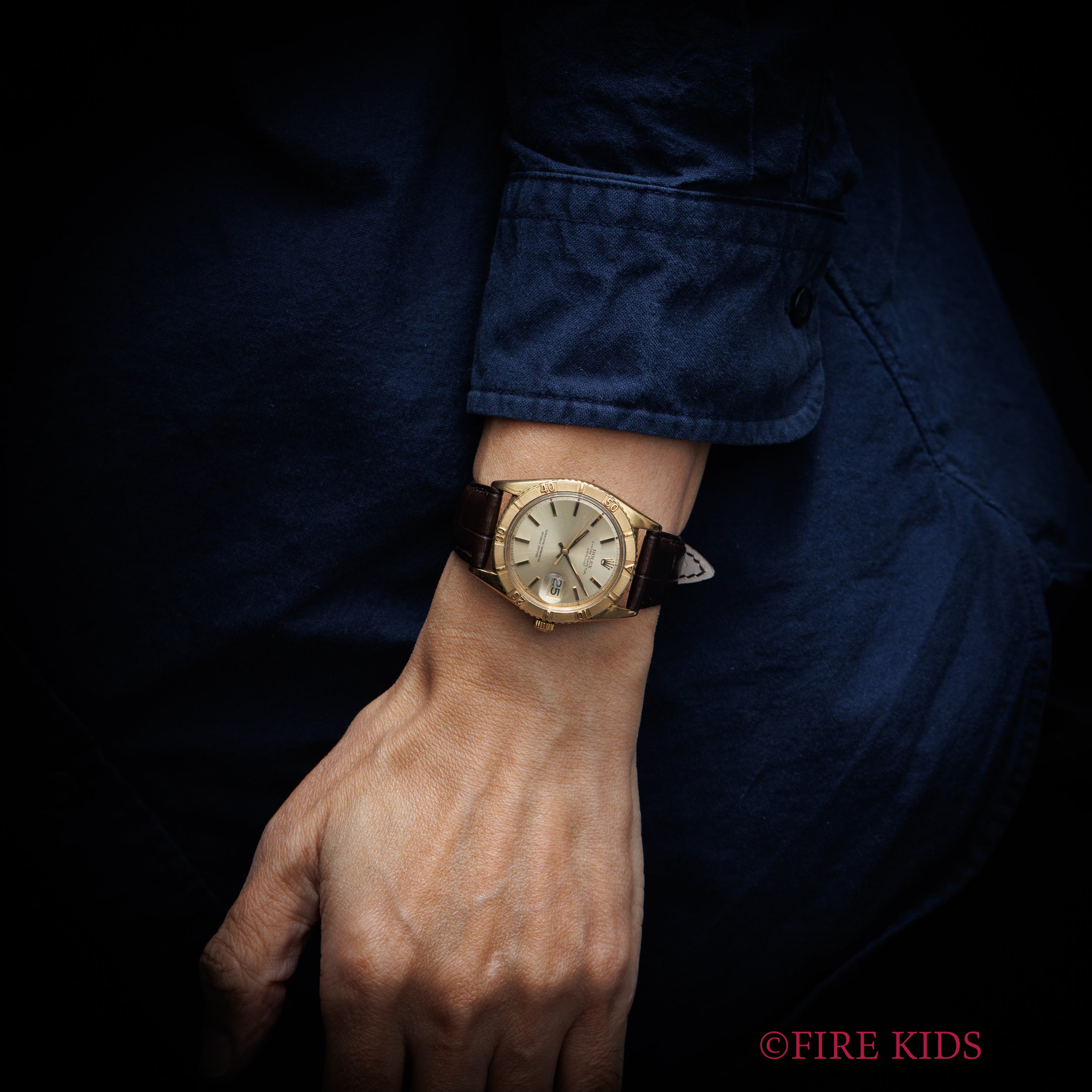 ロレックス 18金無垢サンダーバード 1965年製 Ref.1625