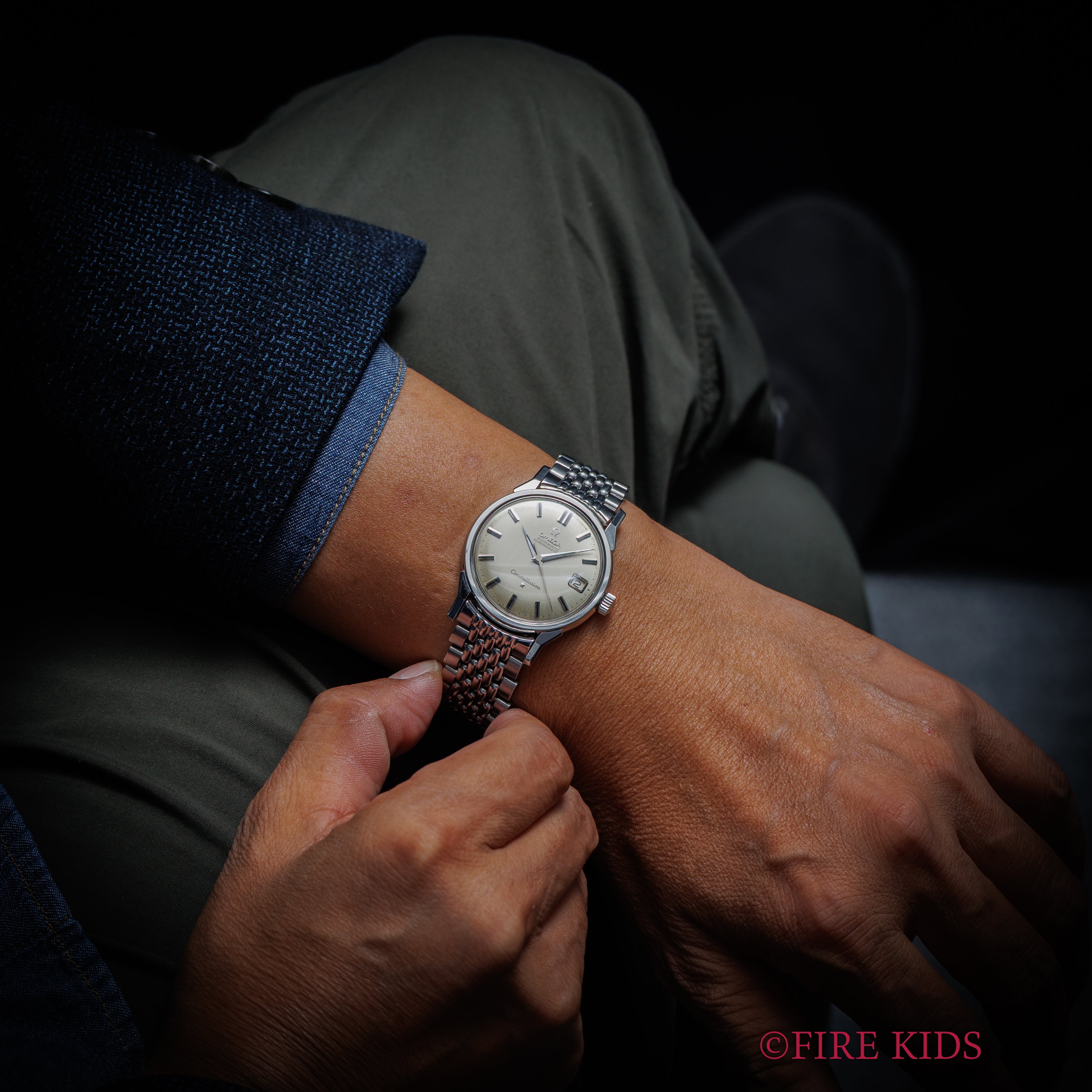 オメガ コンステレーション 1962年製 Ref.14902 61 SC 自動巻きクロノメーター 純正ブレス付