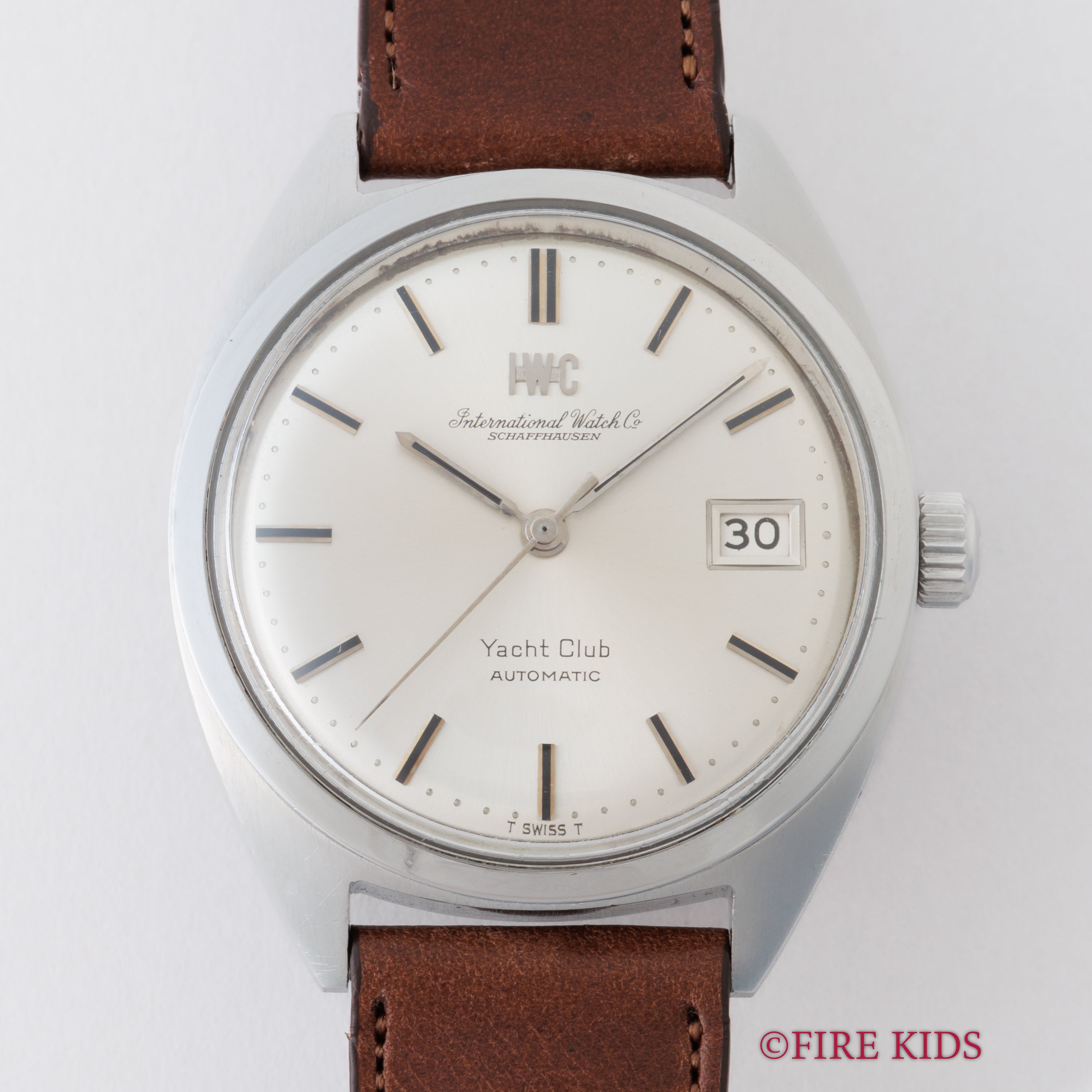 IWC ヨットクラブ 1973年製 シルバーダイヤル ペラトン式自動巻き Ref.R811 Cal.8541B