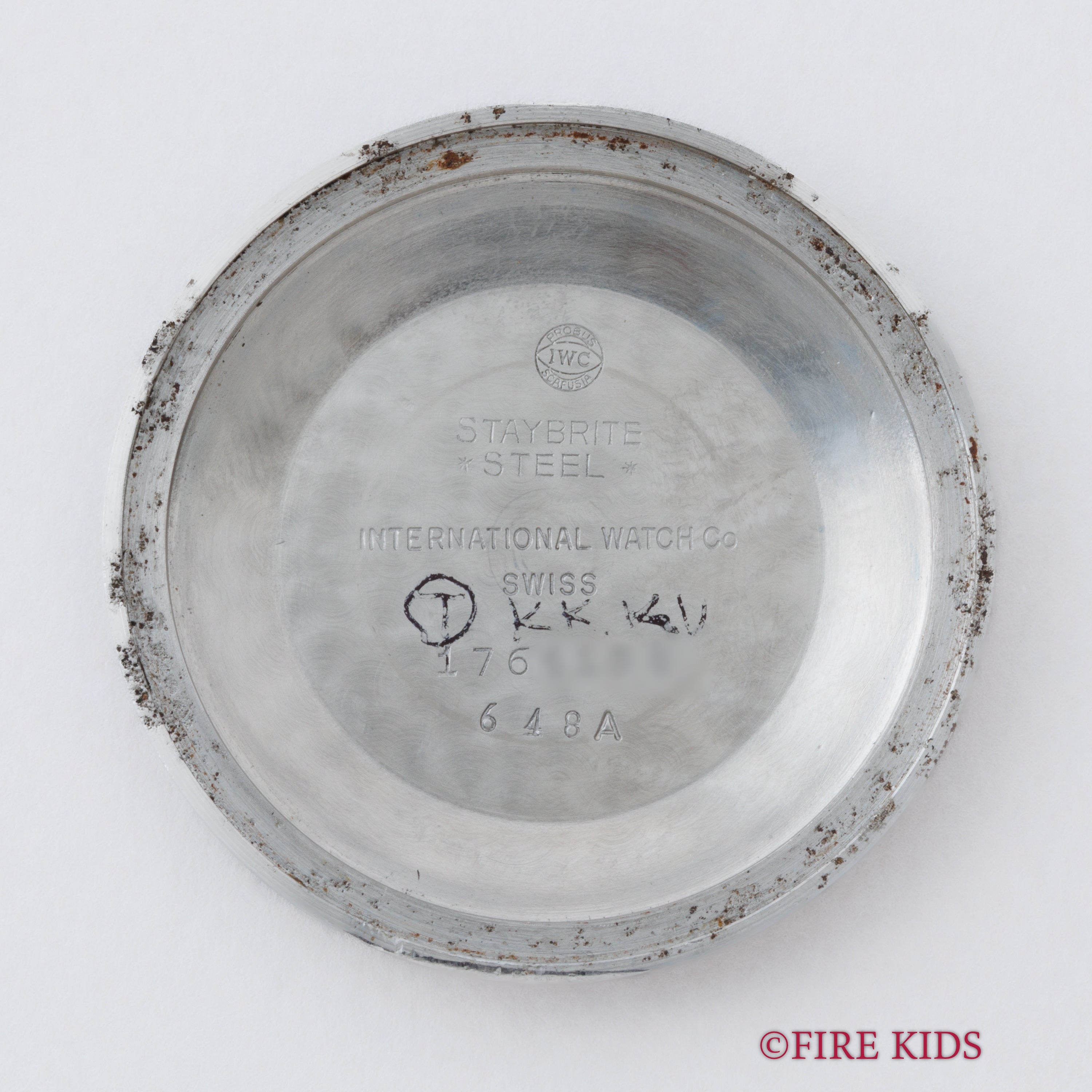 IWC ラウンド ジャンボケース 1965年製 Ref.648A 寄り目 Cal.8531