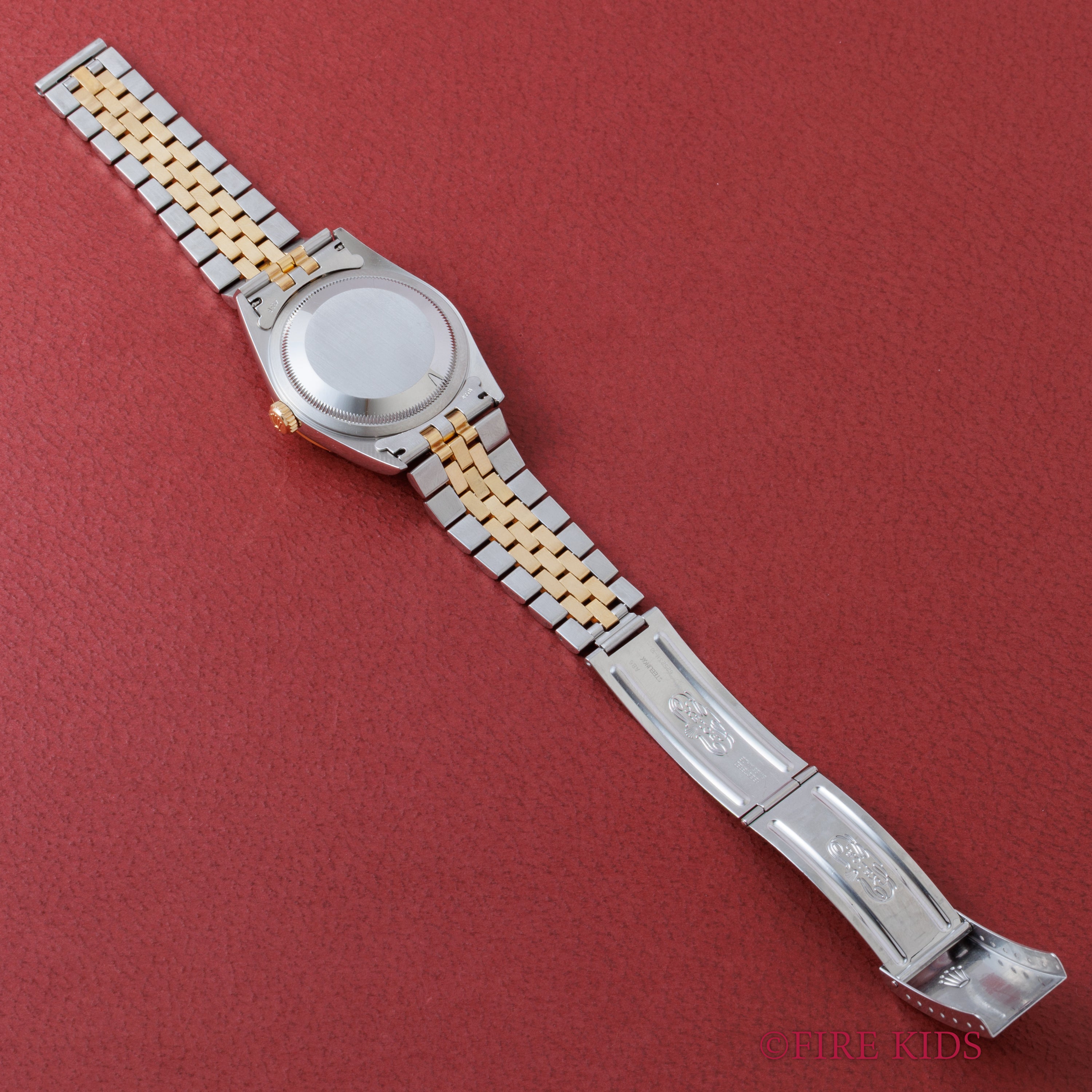 ロレックス デイトジャスト Ref.16233G 10PDブルーグラデーションダイヤル 2000年製 ギャラ、タグ付き