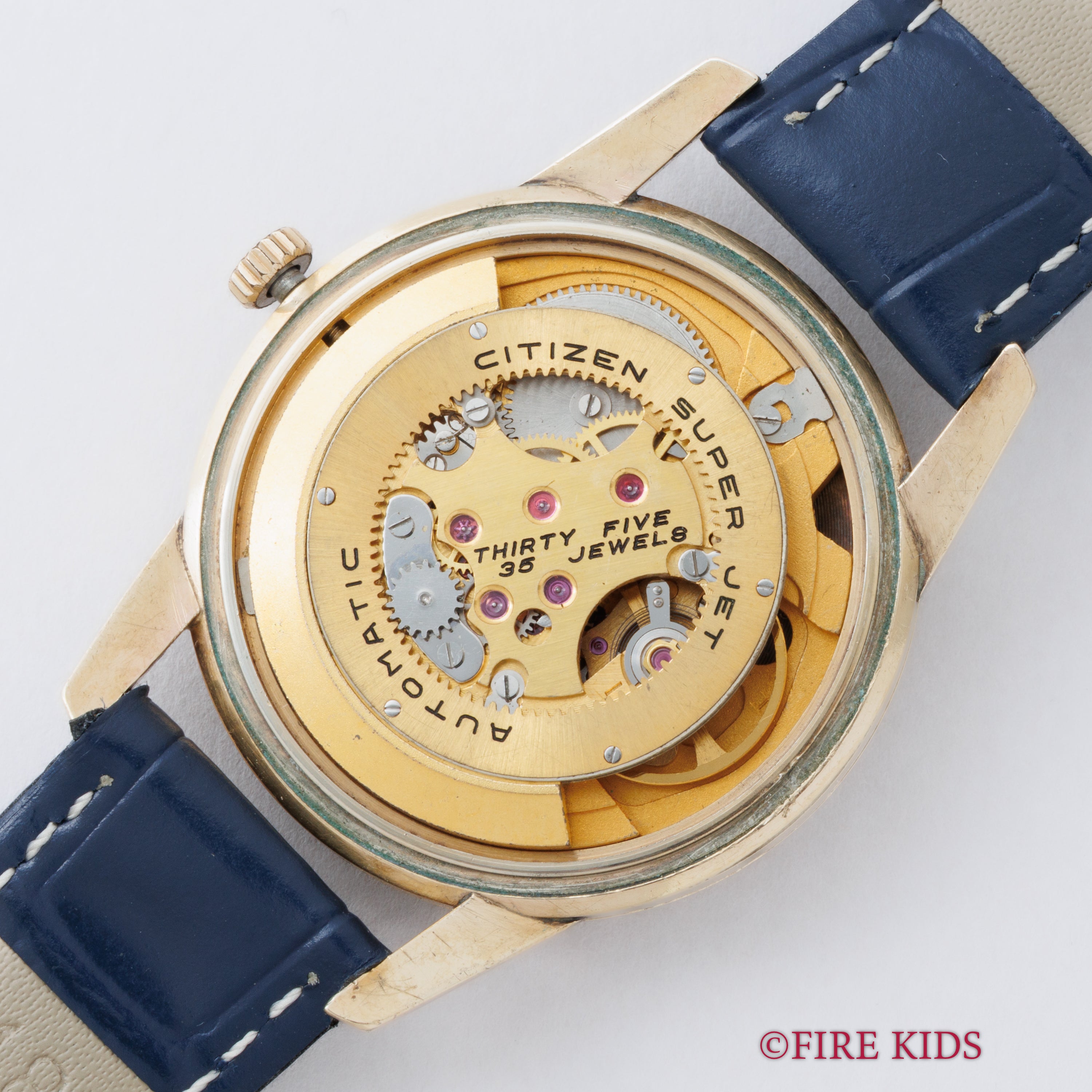 シチズン スーパージェット 1963年製 Ref.JT1507081 14金張り