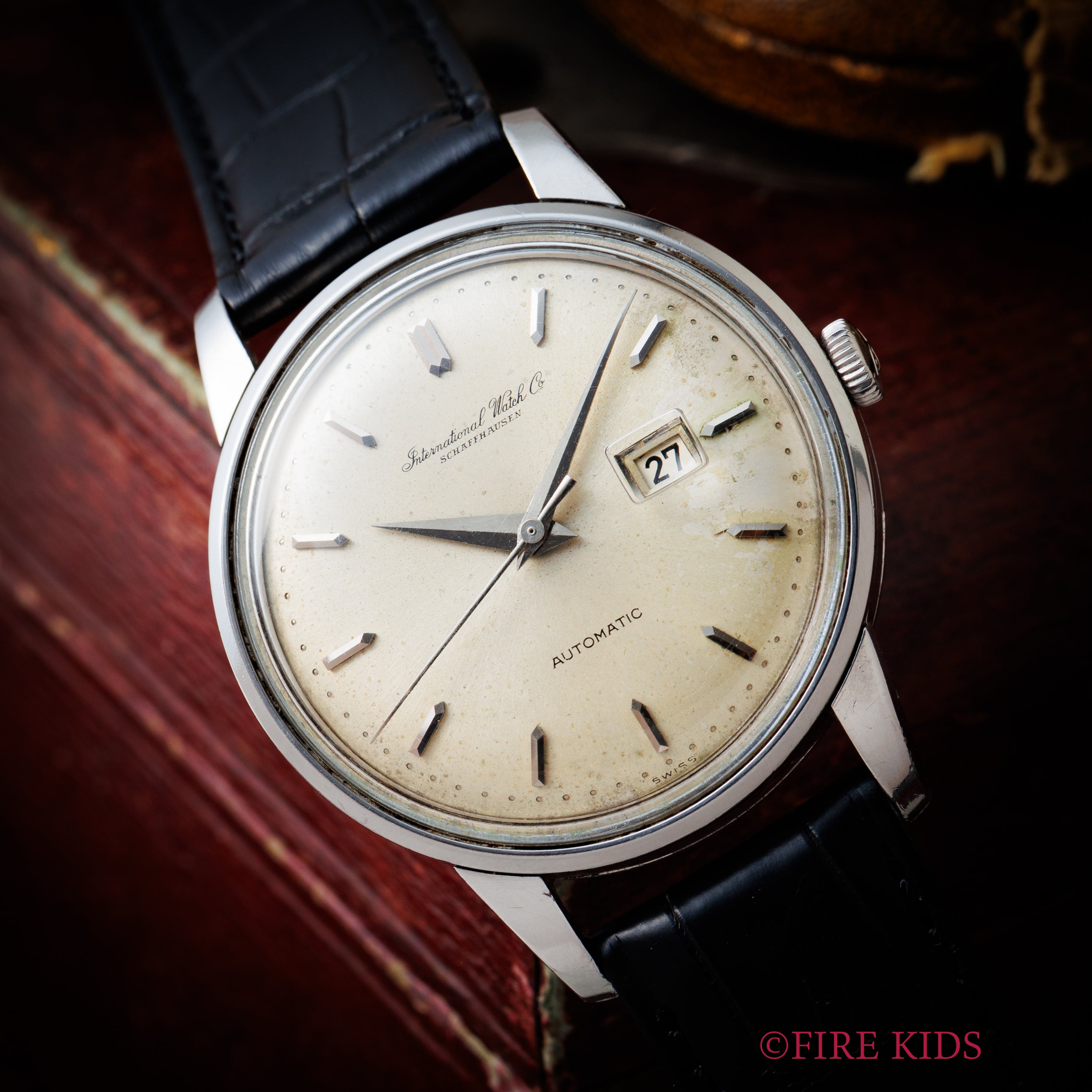 IWC ラウンド ジャンボケース 1965年製 Ref.648A 寄り目 Cal.8531