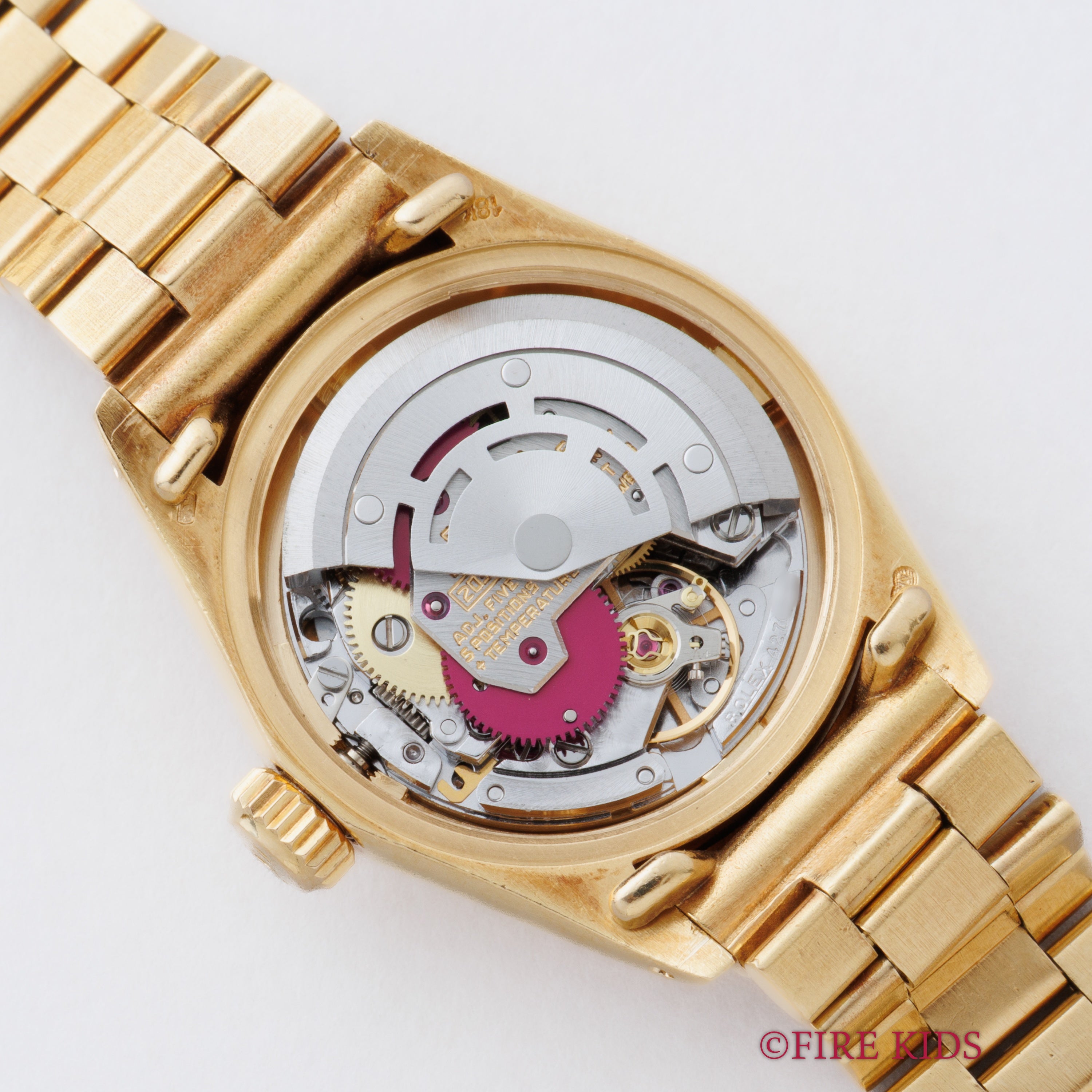 ロレックス 18金無垢レディースデイトジャスト 1978年製 Ref.6917 純正金無垢ブレス