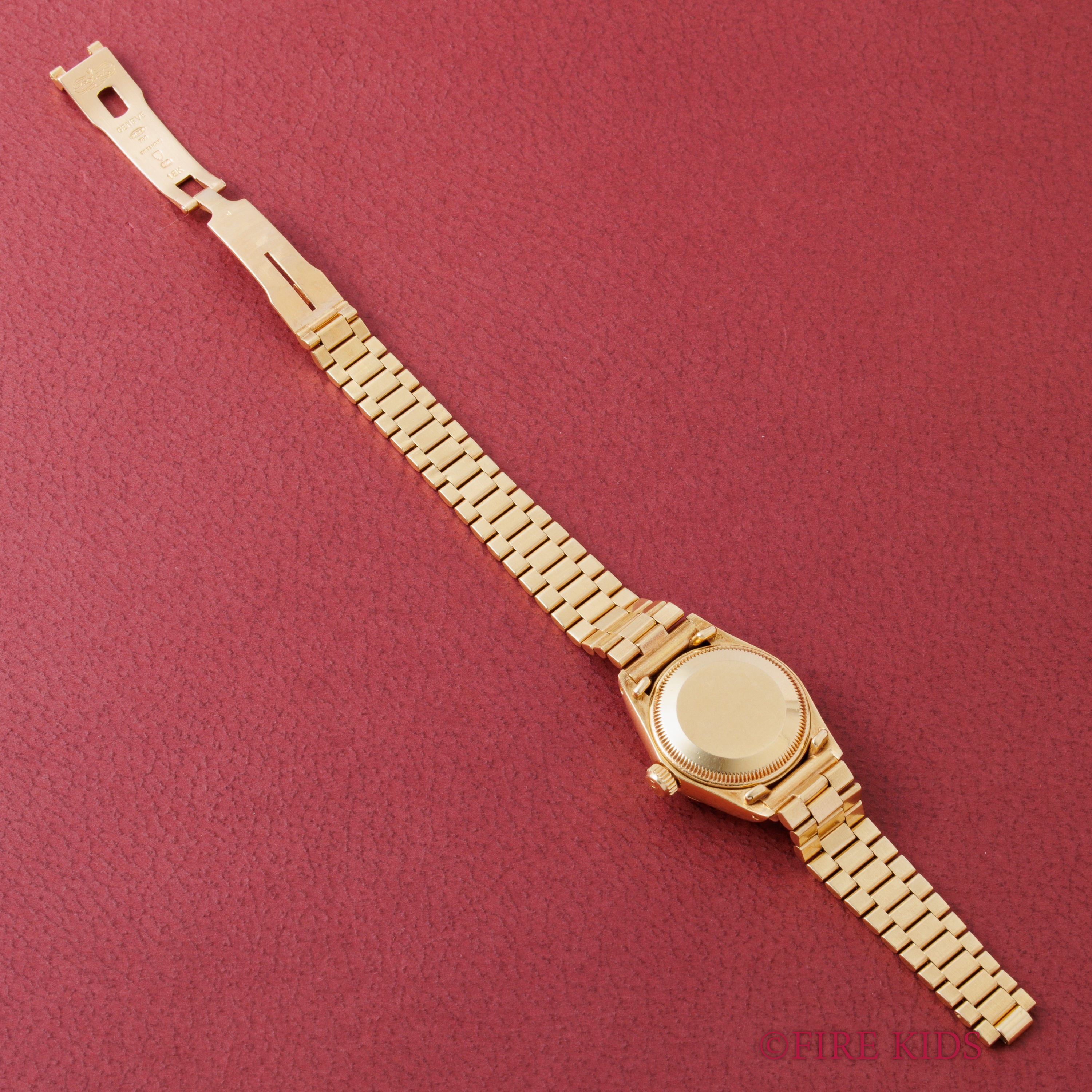 ロレックス 18金無垢レディースデイトジャスト 1978年製 Ref.6917 純正金無垢ブレス