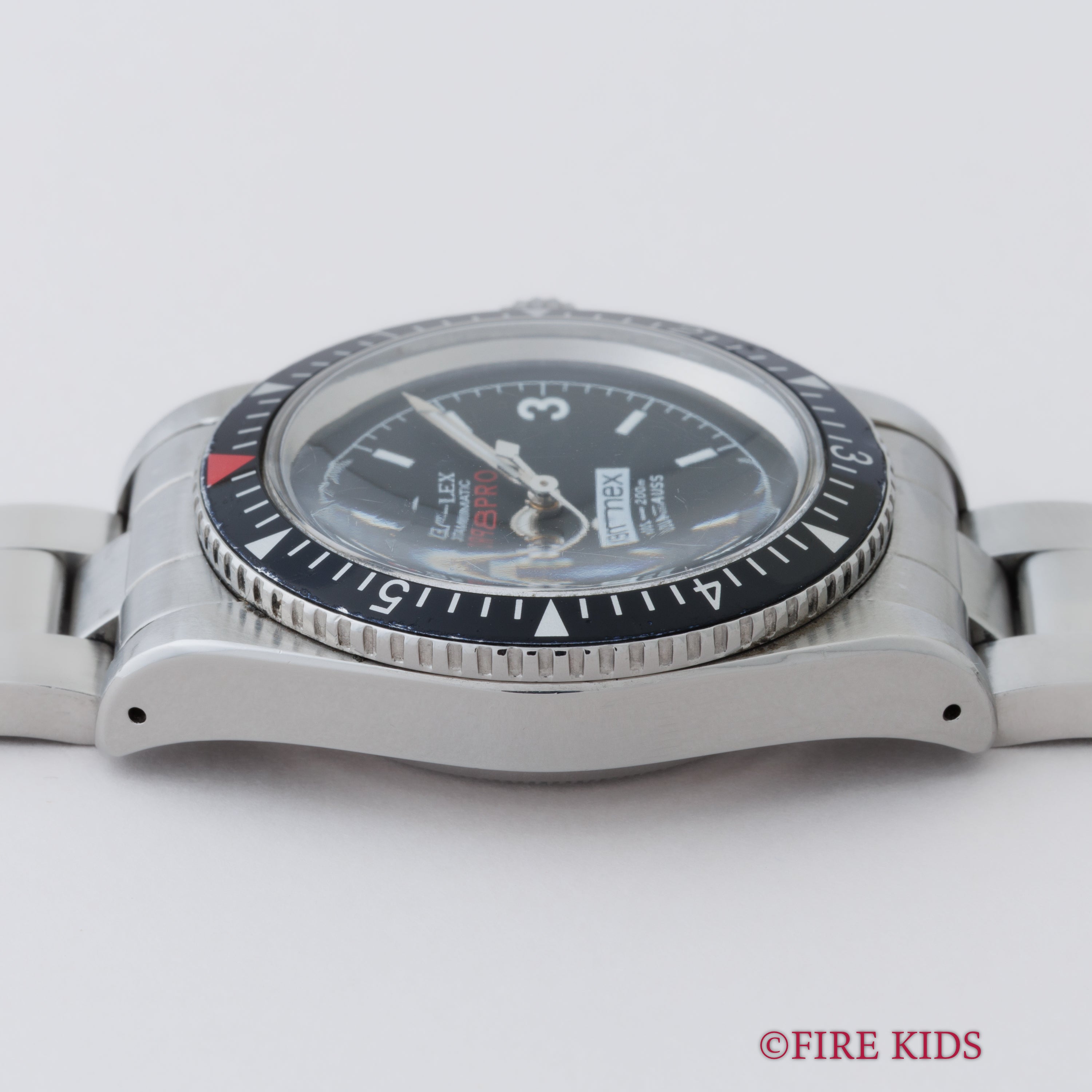 PRO-LEX SUBPRO COMEX2000 稲妻針 耐磁ケース 2000年代製 自動巻 箱・ギャラ付