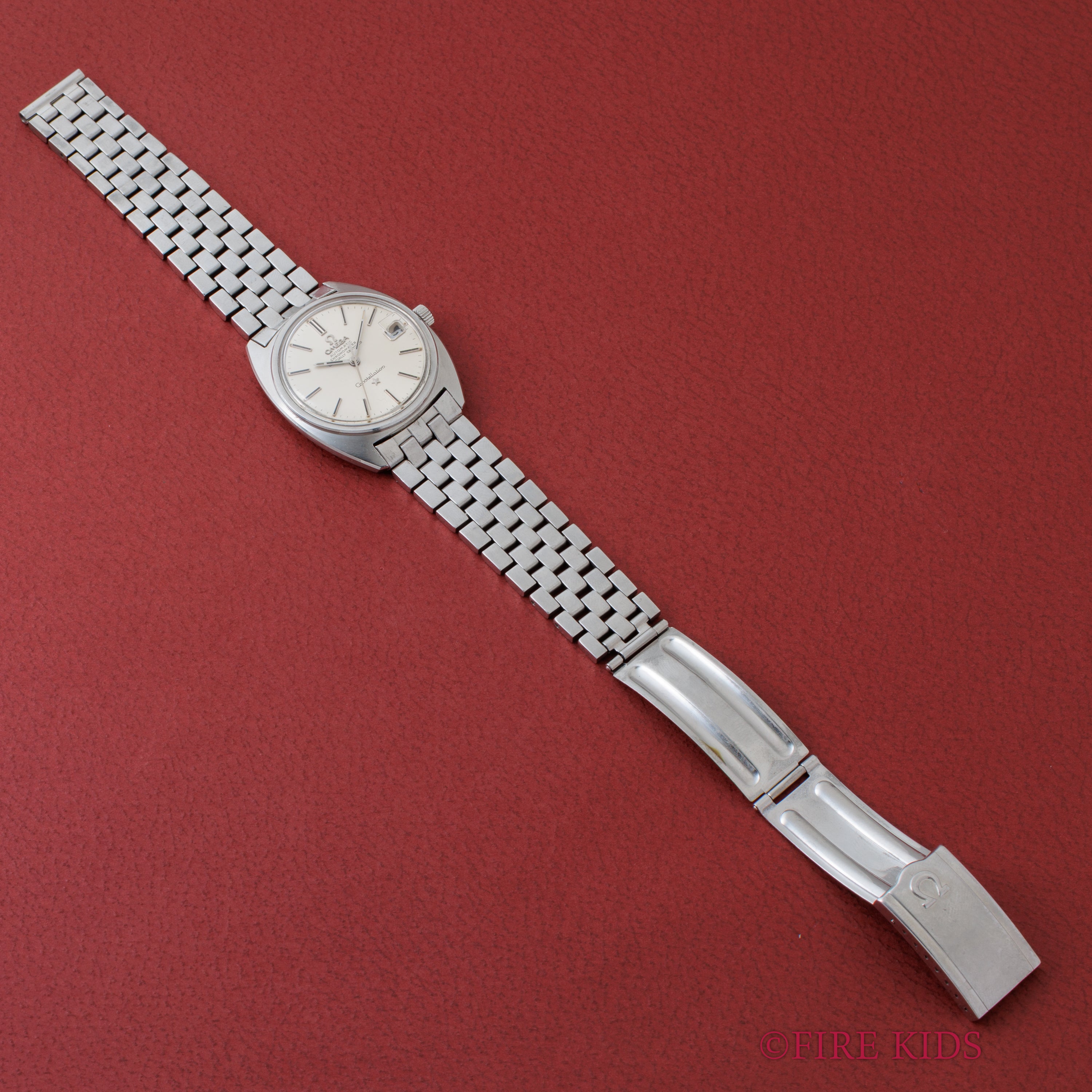 オメガ コンステレーション ジェンタデザイン前期型 1969年製 Ref.ST 168.017 純正ブレス