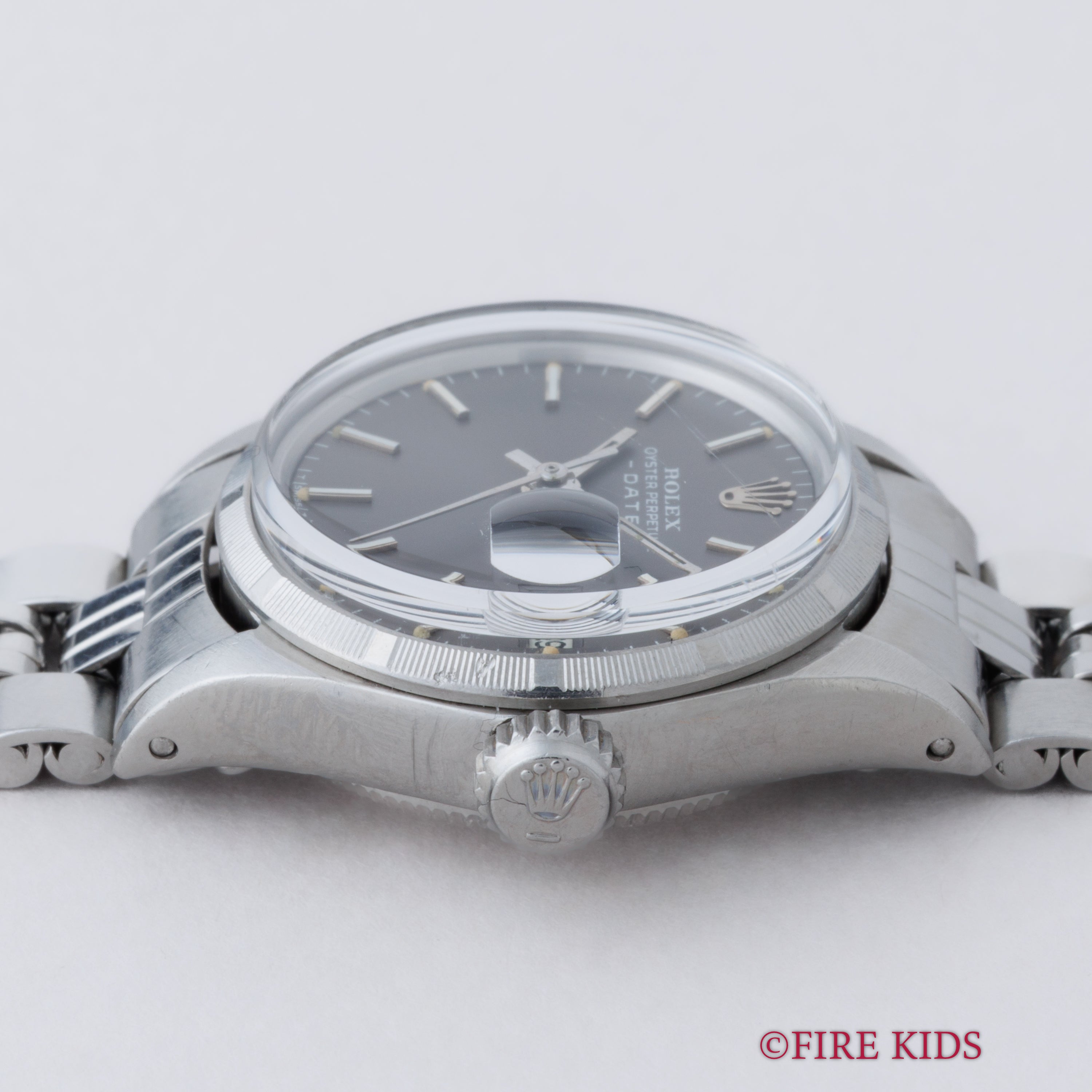 ロレックス オイスターパーペチュアルデイト レディース SSベゼル 1970年製 Ref.6517