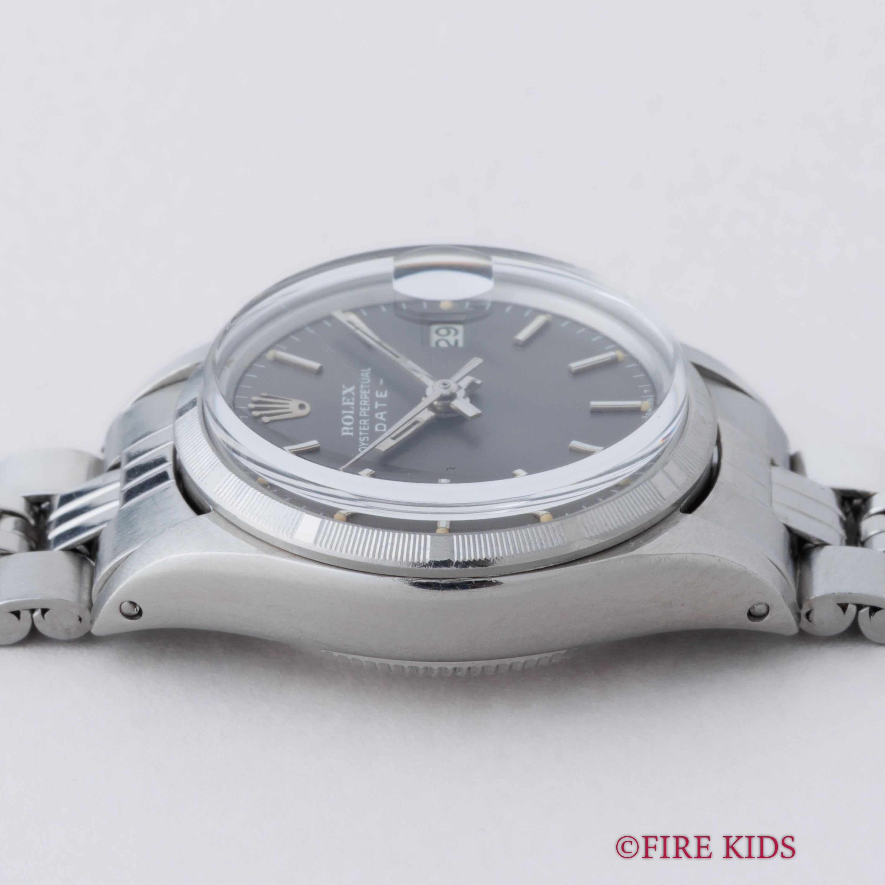 ロレックス オイスターパーペチュアルデイト レディース SSベゼル 1970年製 Ref.6517