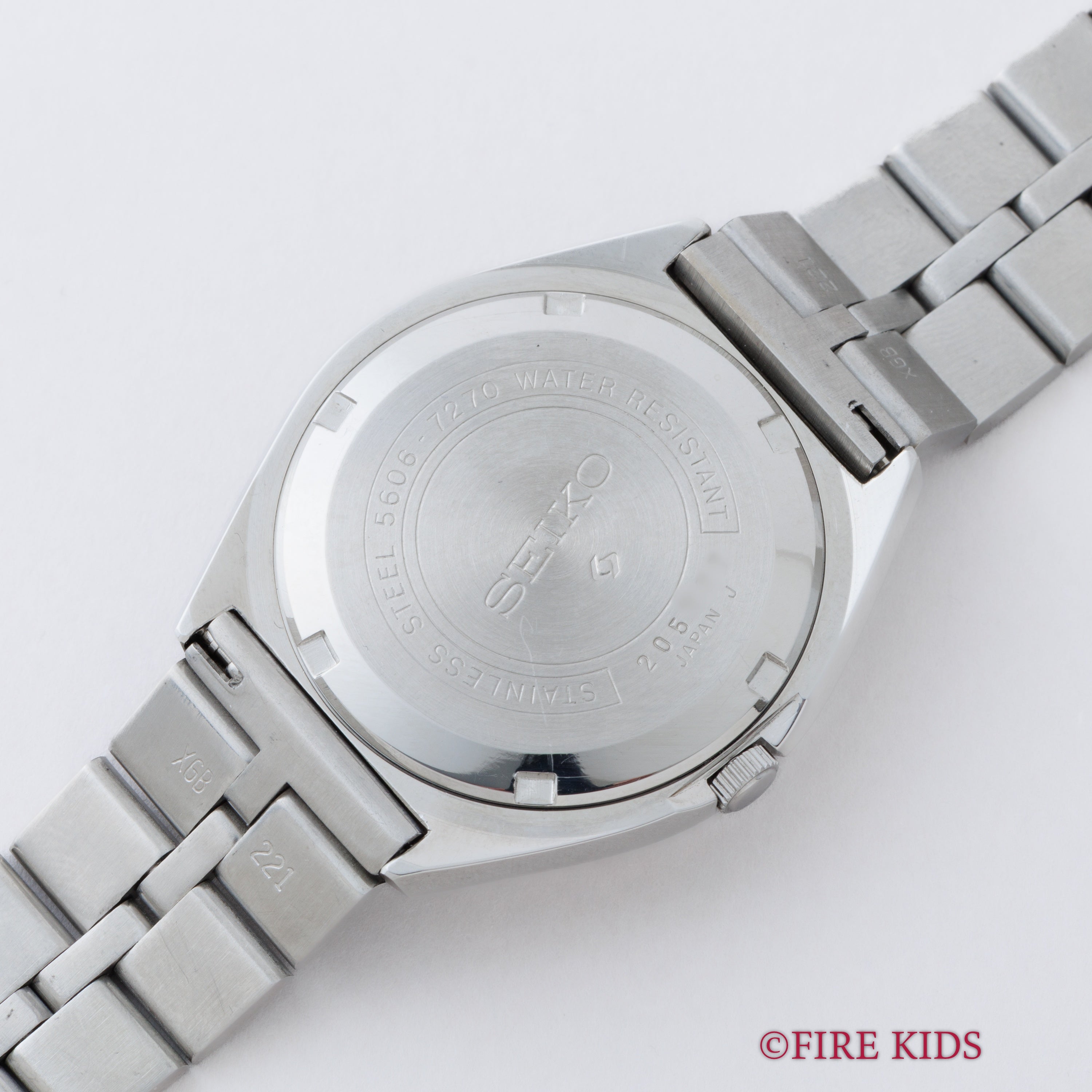 セイコー LM 1972年製 ブルーダイヤル カットガラス Ref.5606-7270 タグ付き 美品 純正ブレス付き