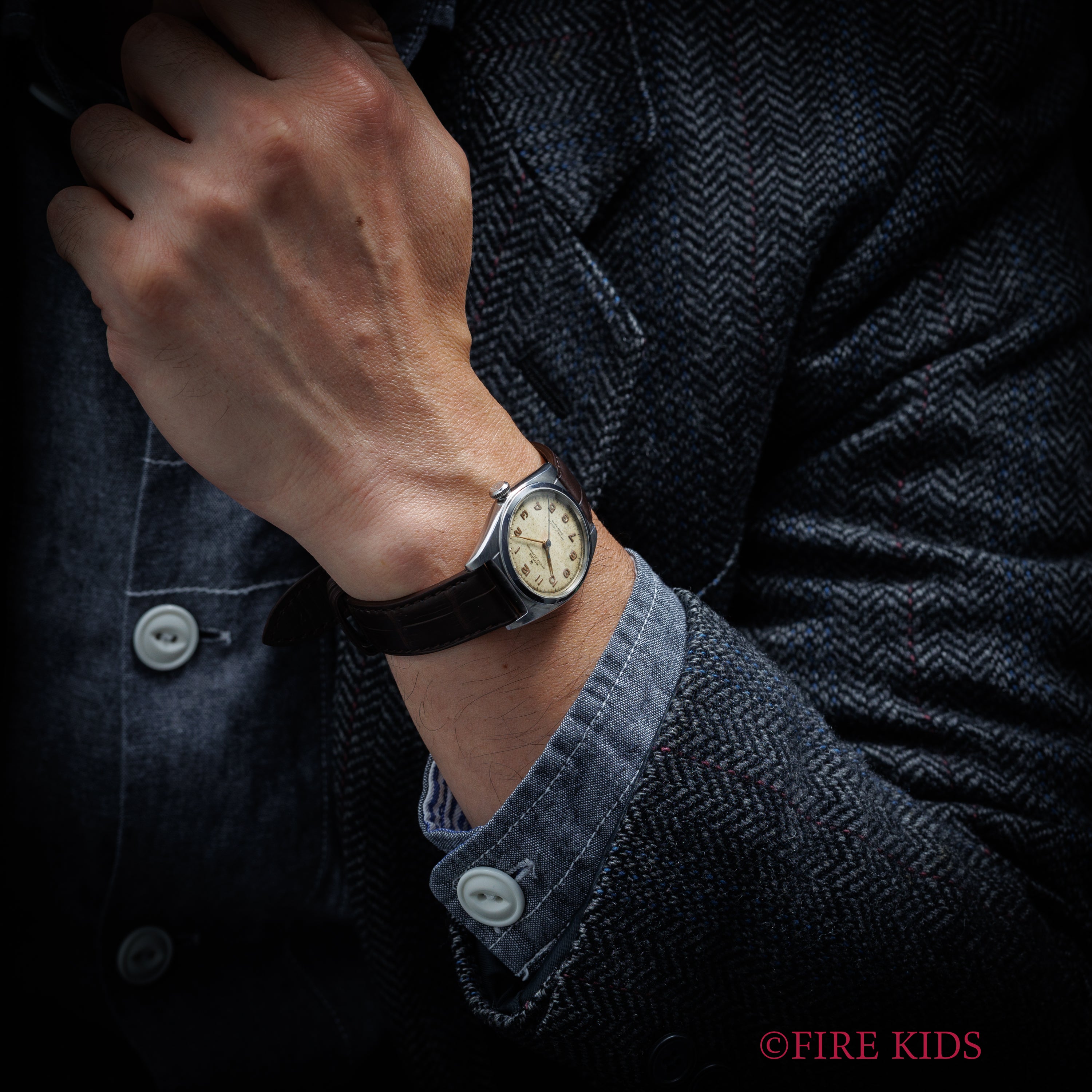 ロレックス バブルバック 全アラビアダイヤル Ref.5050 1948年製