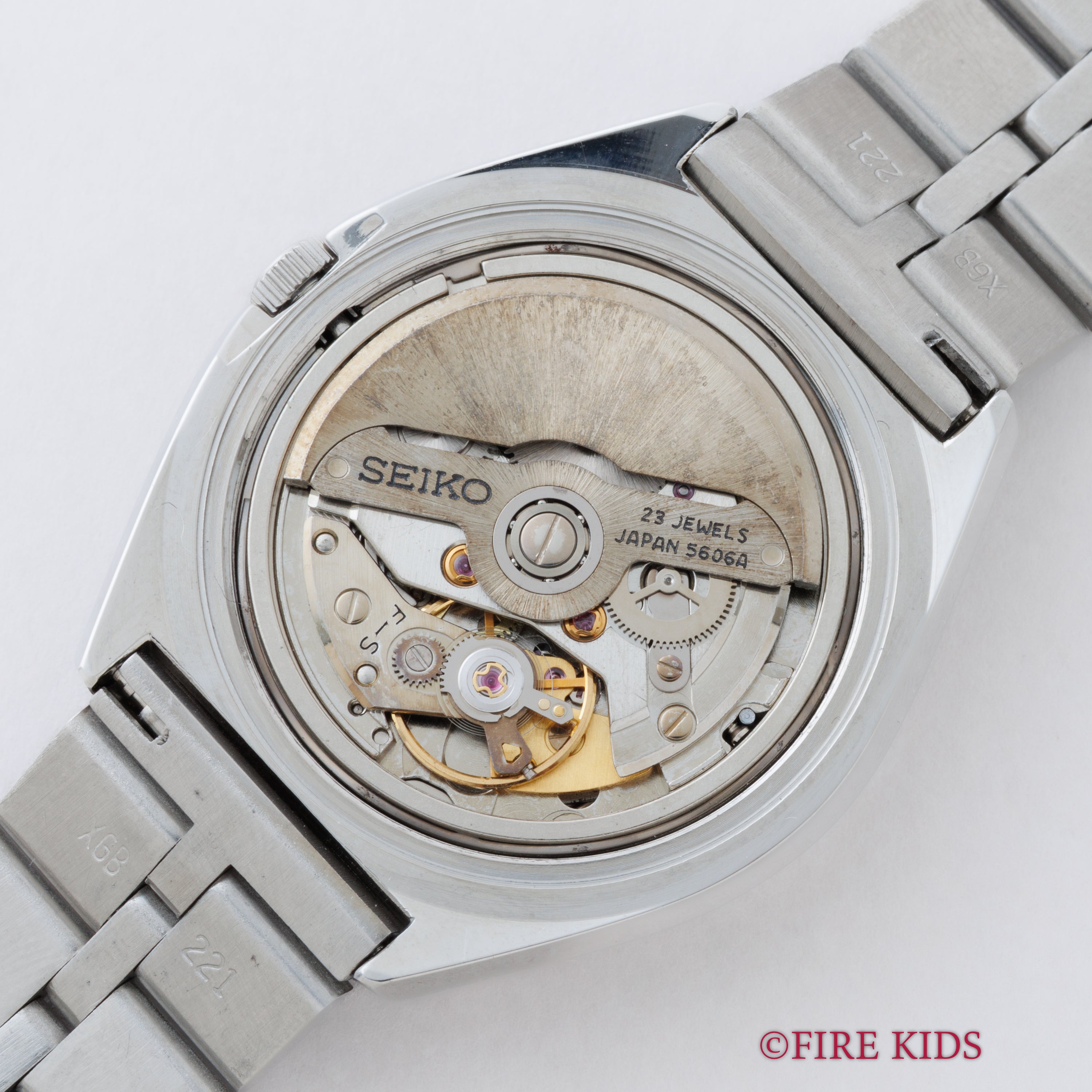 セイコー LM 1972年製 ブルーダイヤル カットガラス Ref.5606-7270 タグ付き 美品 純正ブレス付き