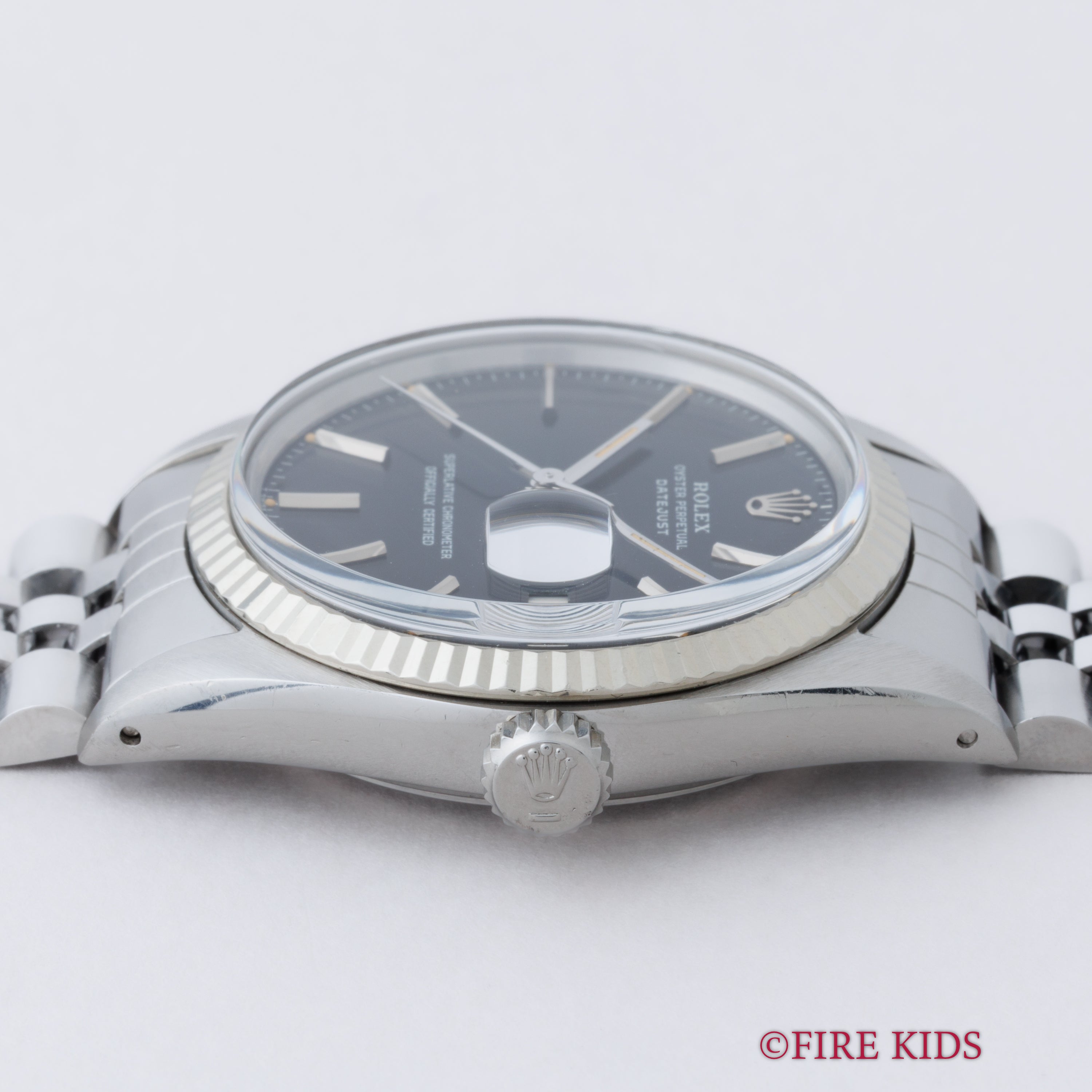 ロレックス デイトジャスト 1979年製 Ref.16014 ブラックダイヤル