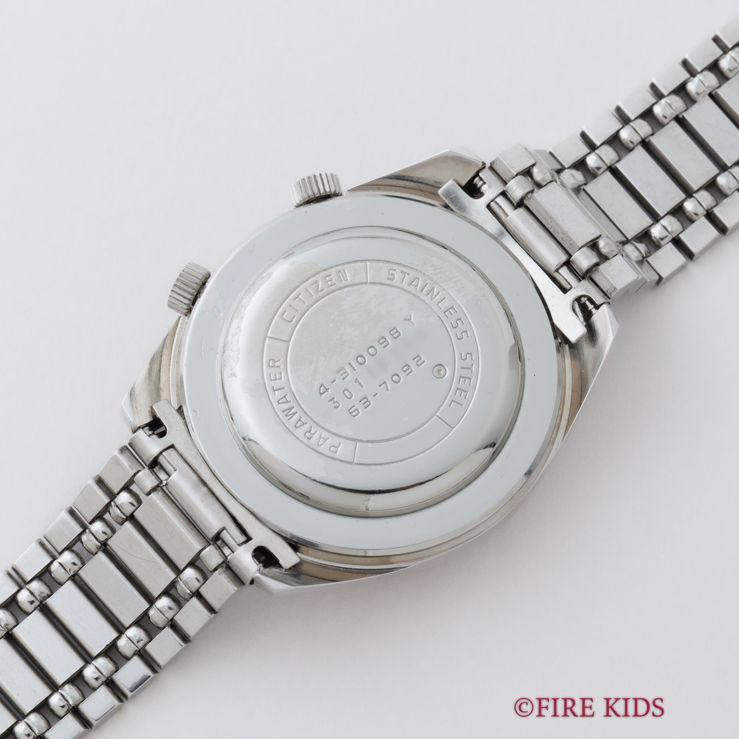 シチズン 1973年製 4Hアラーム 未使用美品 手巻 純正ステンレスブレス