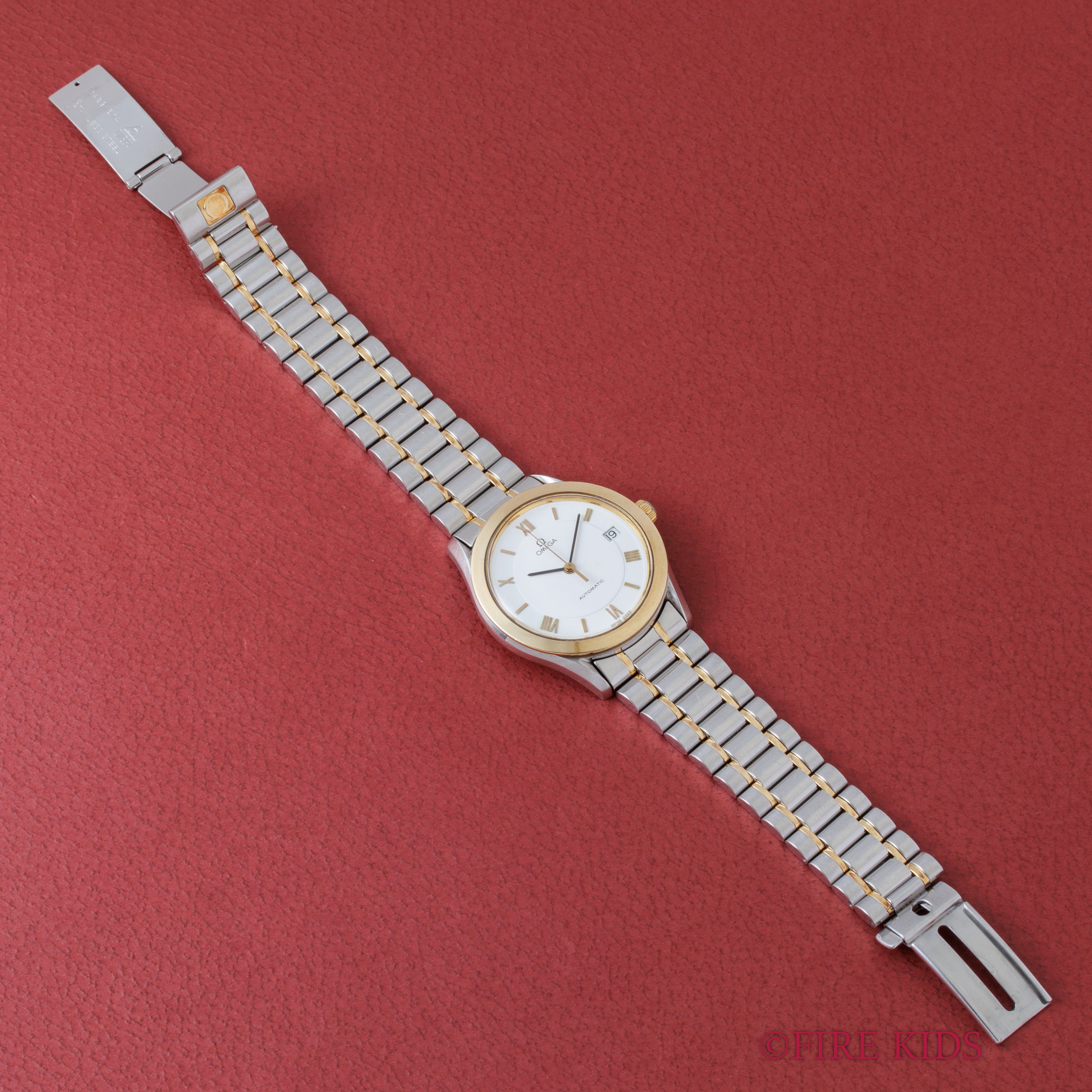 オメガ クラシック ヘリテージ 1986年製 コンビモデル 自動巻き ホワイトローマン