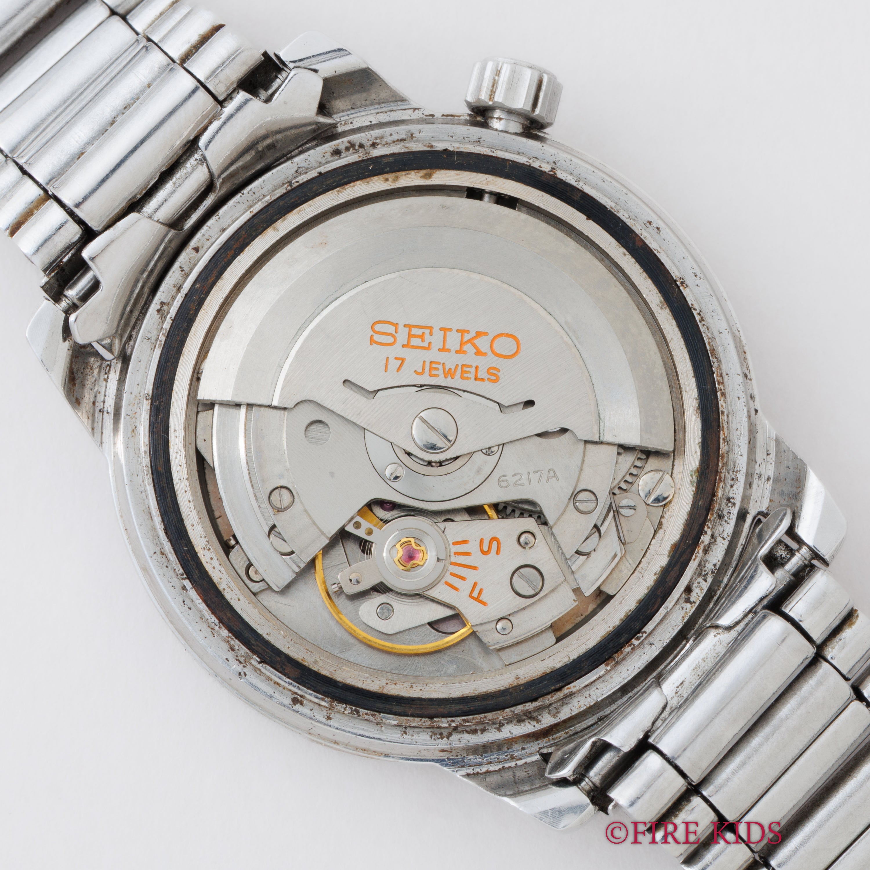 セイコー ワールドタイム ファーストモデル 1964年製 Ref.6217-7000 自動巻 ステンレスブレス