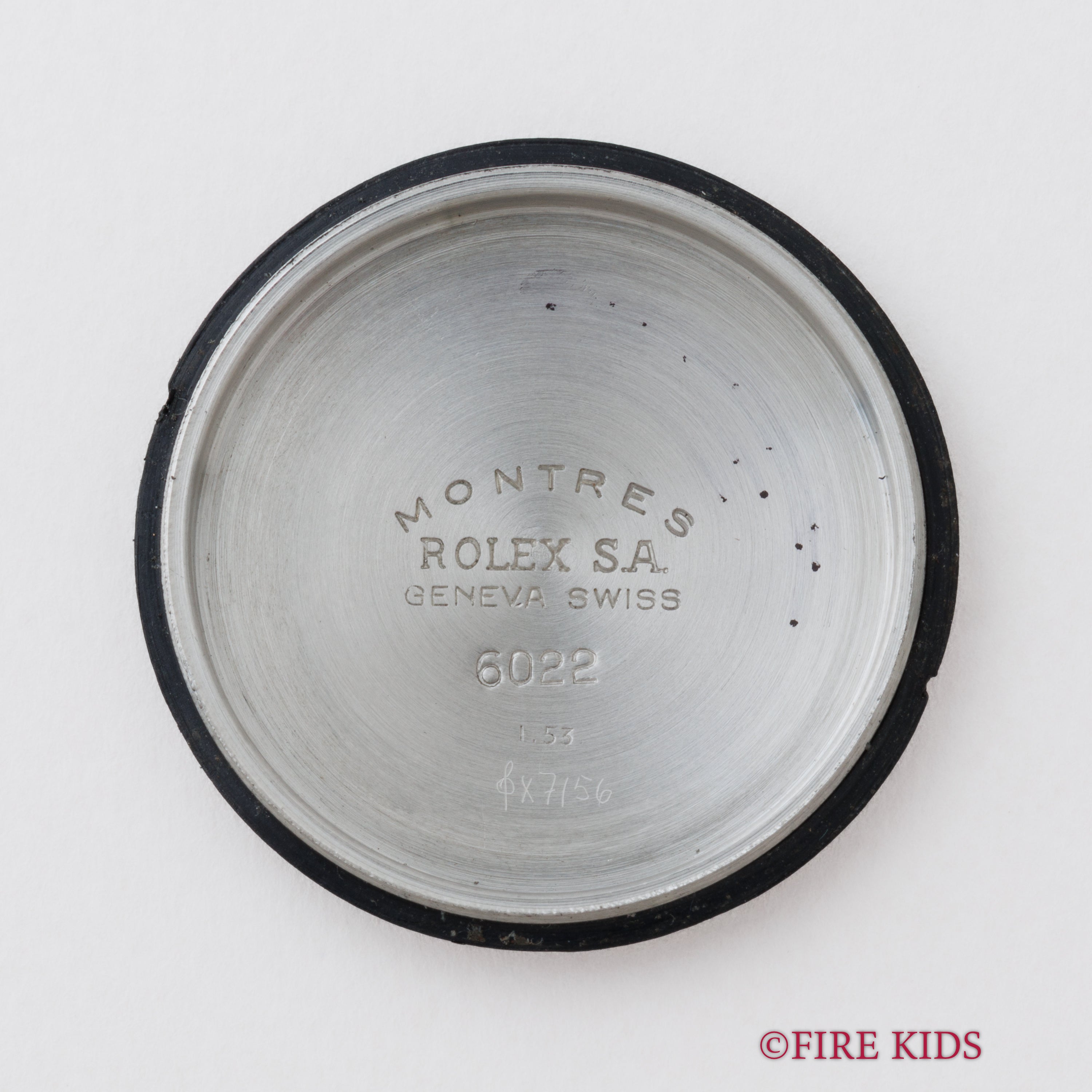 ロレックス オイスター 1953年製  Ref.6022 彫エクスプローラーダイヤル スーパーオイスターリューズ