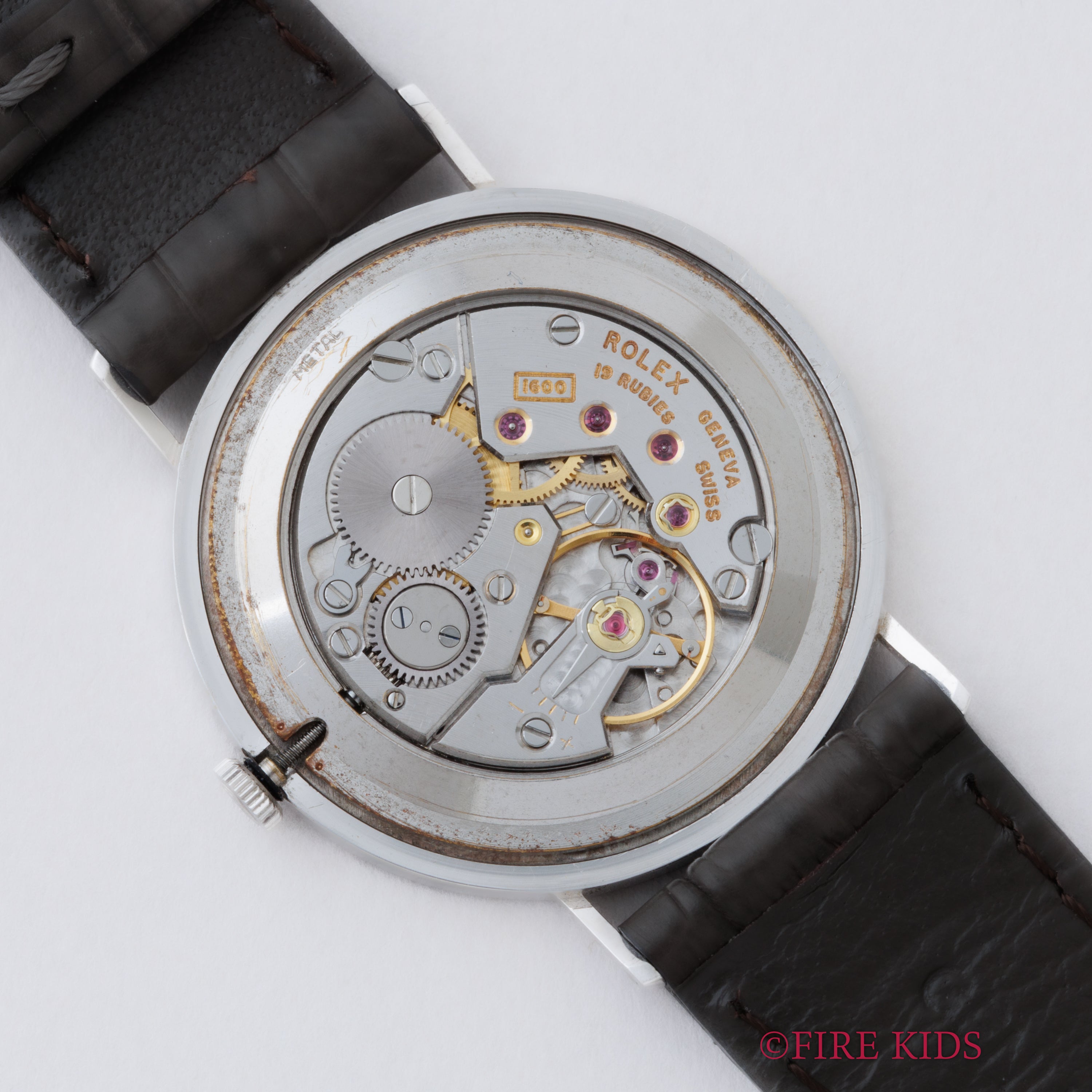 ロレックス チェリーニ 1968年製 Ref.3833 18金無垢ホワイトゴールド