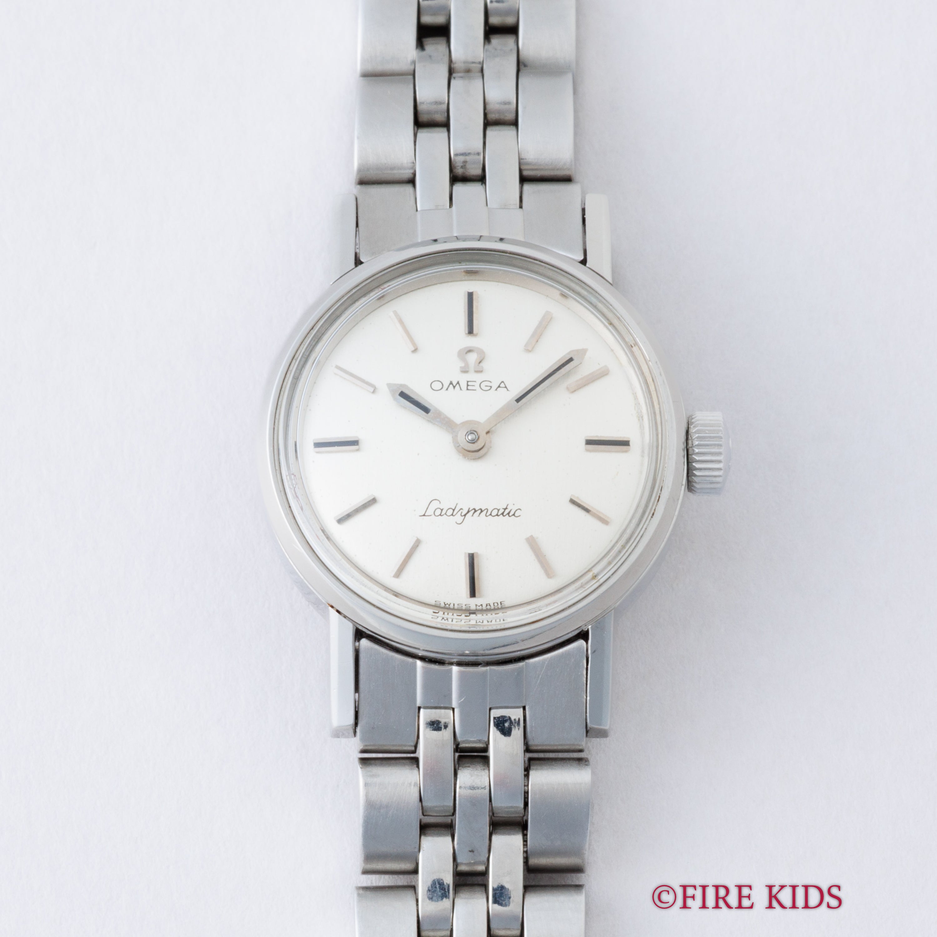 オメガ レディマチック 1965年製 自動巻 cal.661 純正ステンレスブレス