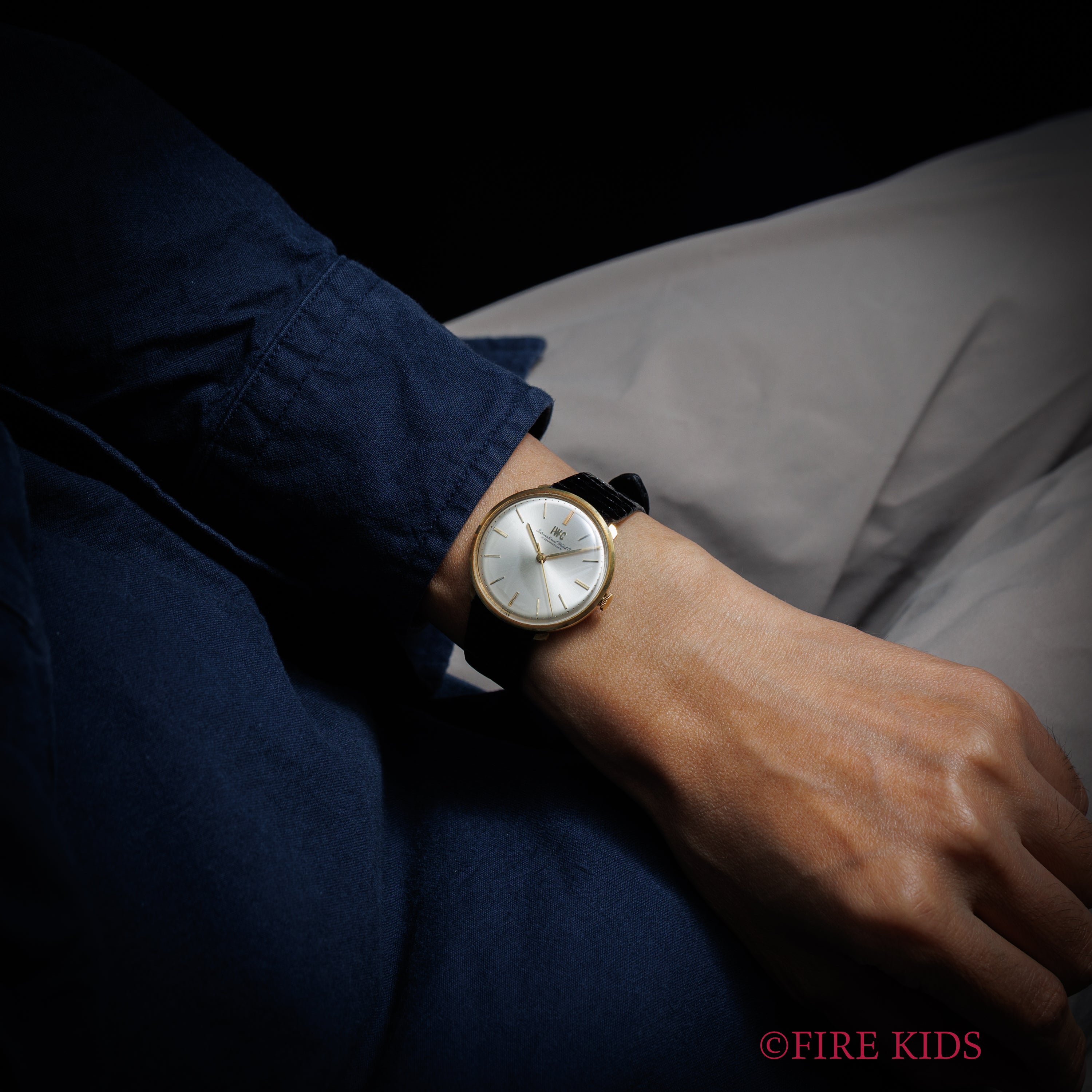 IWC 14金無垢オートマチック 1970年製 手巻 Cal.403 純正GF尾錠付き