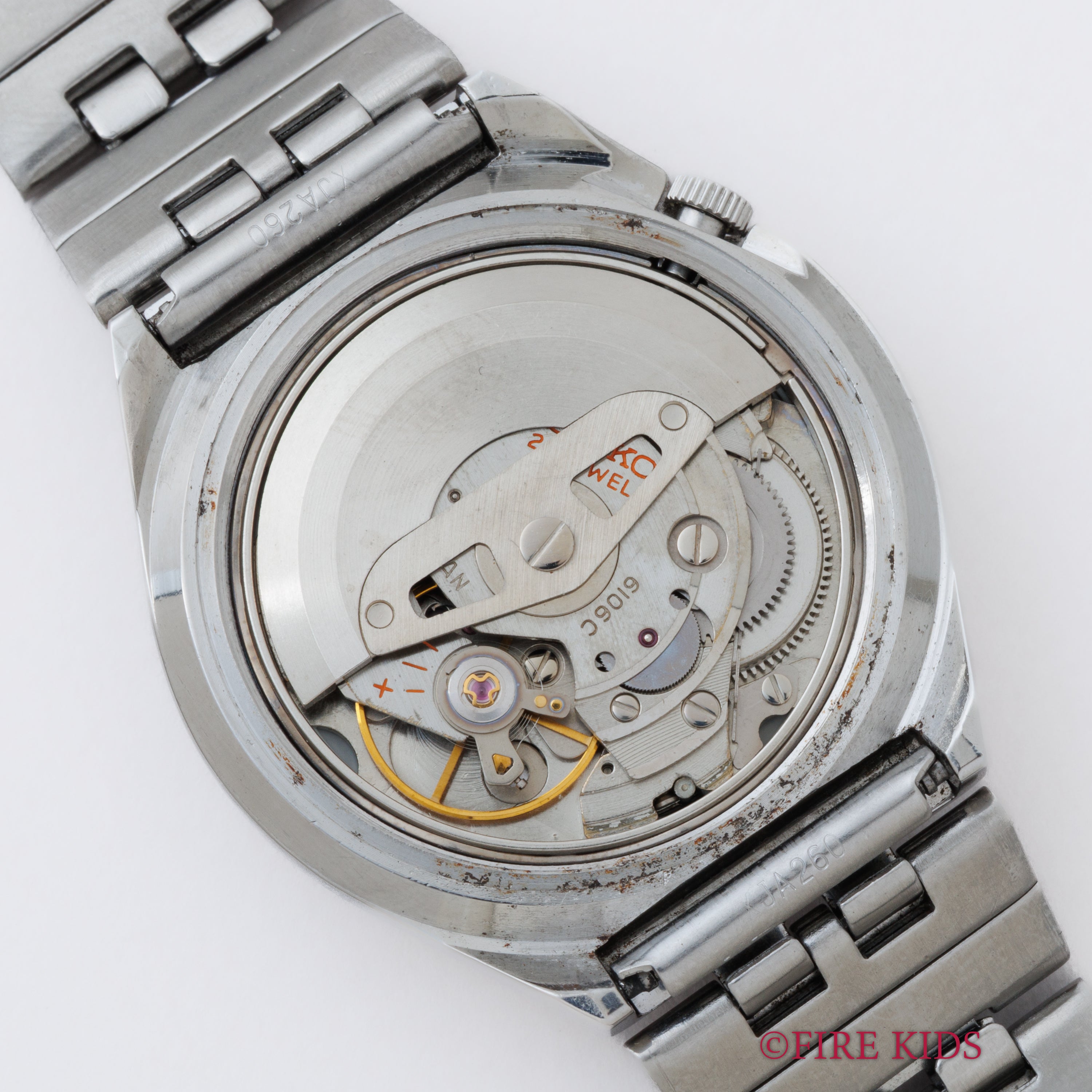 セイコー 5アクタス Ref.6106-7690 純正ブレス付き 1973年製 カットガラス グラデーションダイヤル 自動巻き