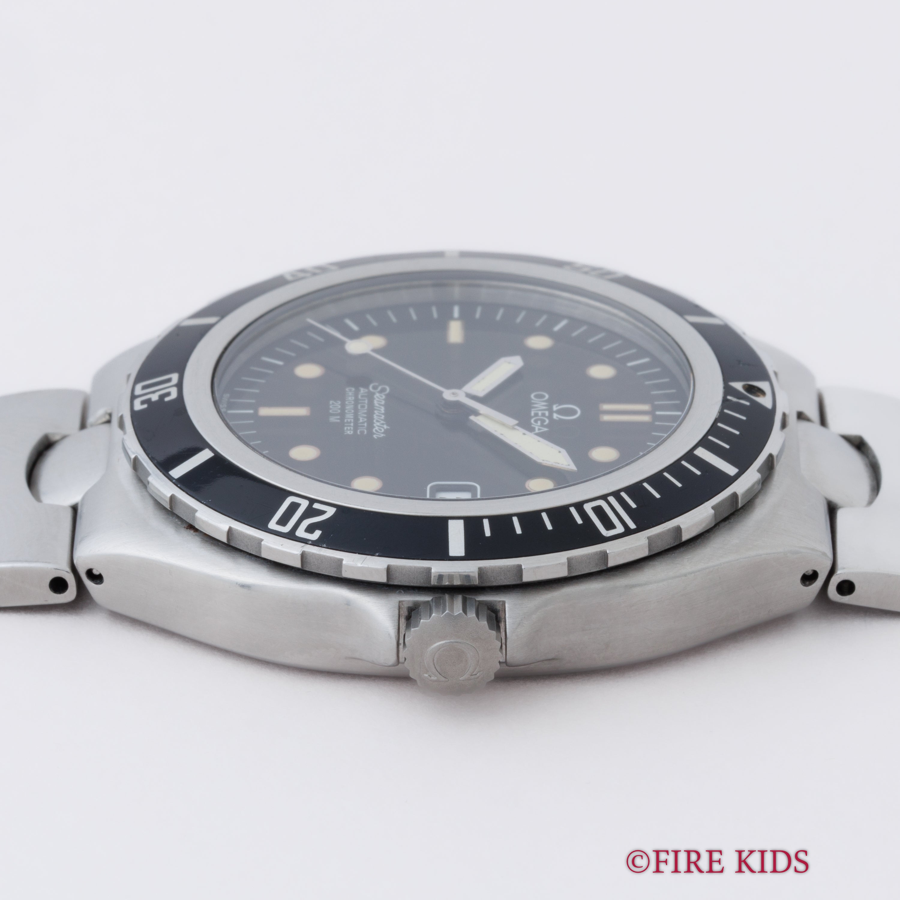 オメガ シーマスター200m プレボンド ラージケース 1988年製 Ref.368.1051 自動巻クロノメーター