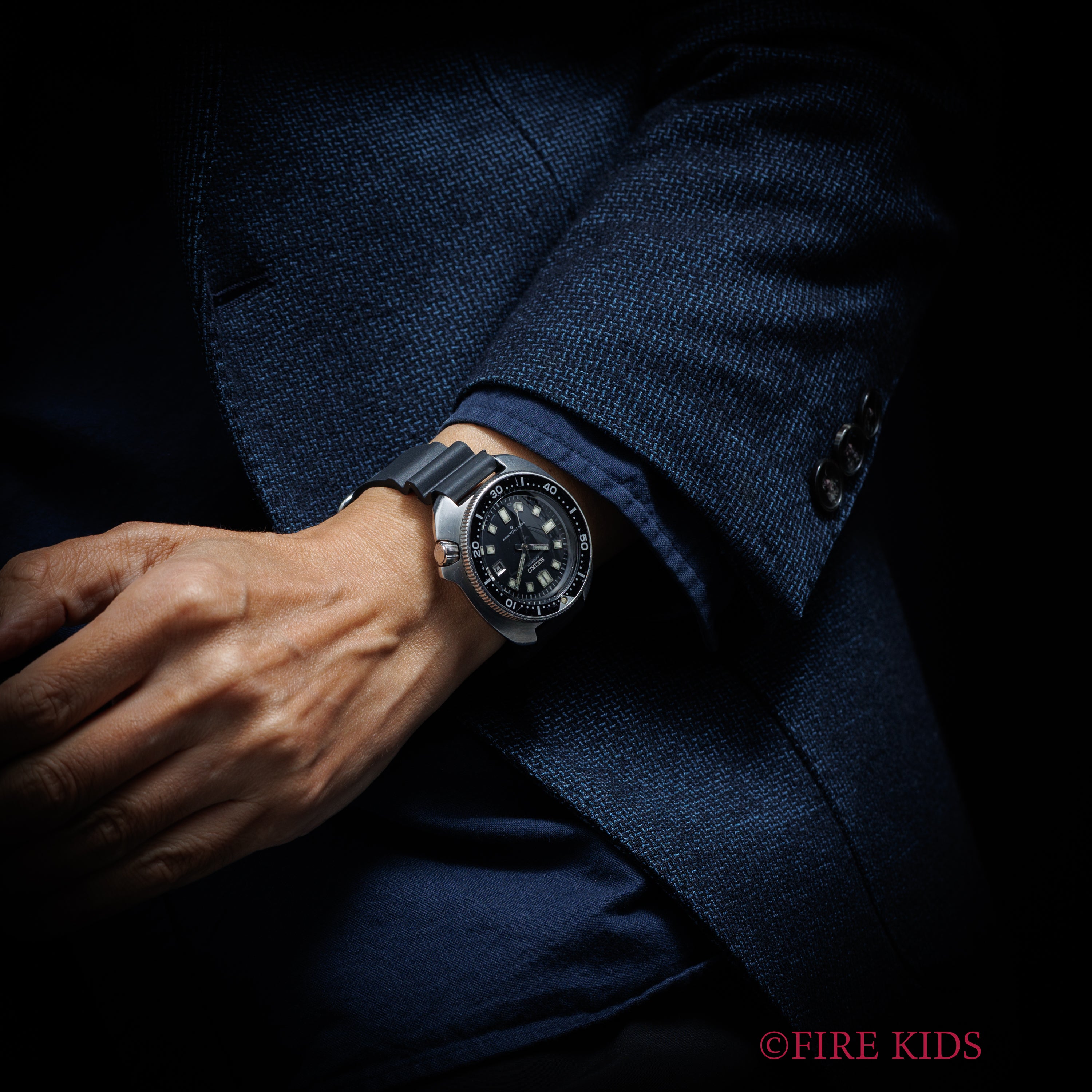 セイコー 150mダイバー 2nd後期最初期型 ウエムラダイバー 1970年製（昭和45年製） 自動巻き Ref.6105-8110