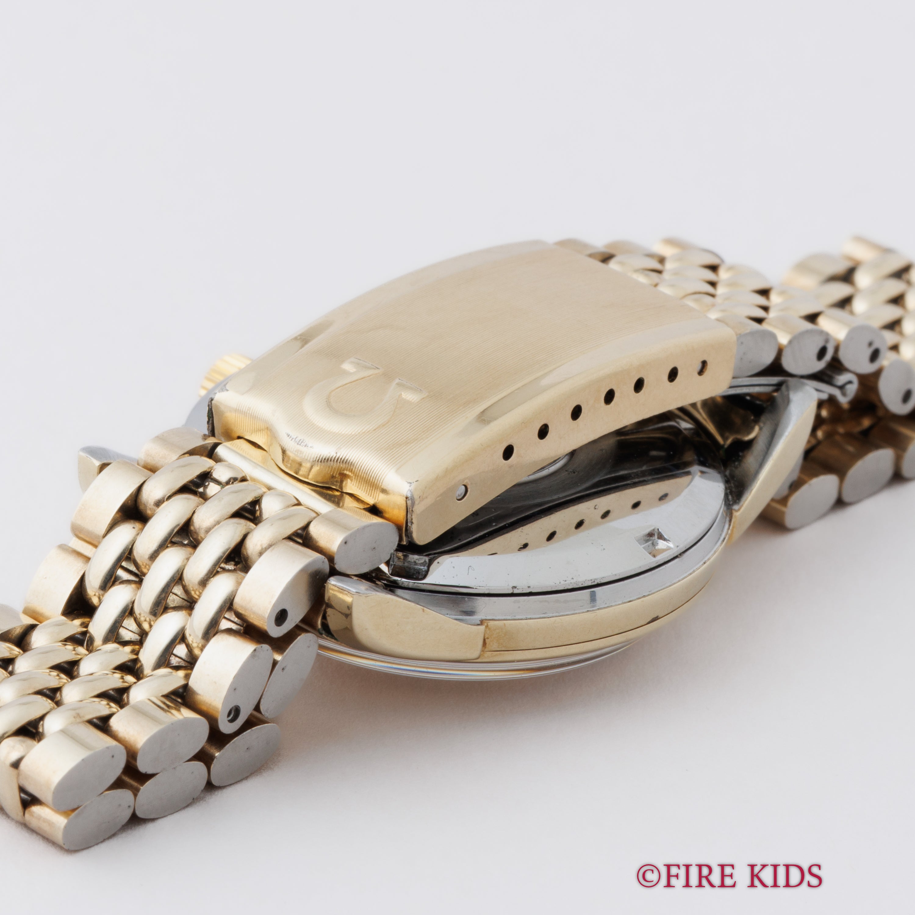 オメガ シーマスター クロスライン 1962年製 自動巻き トップゴールドケース 純正ブレス