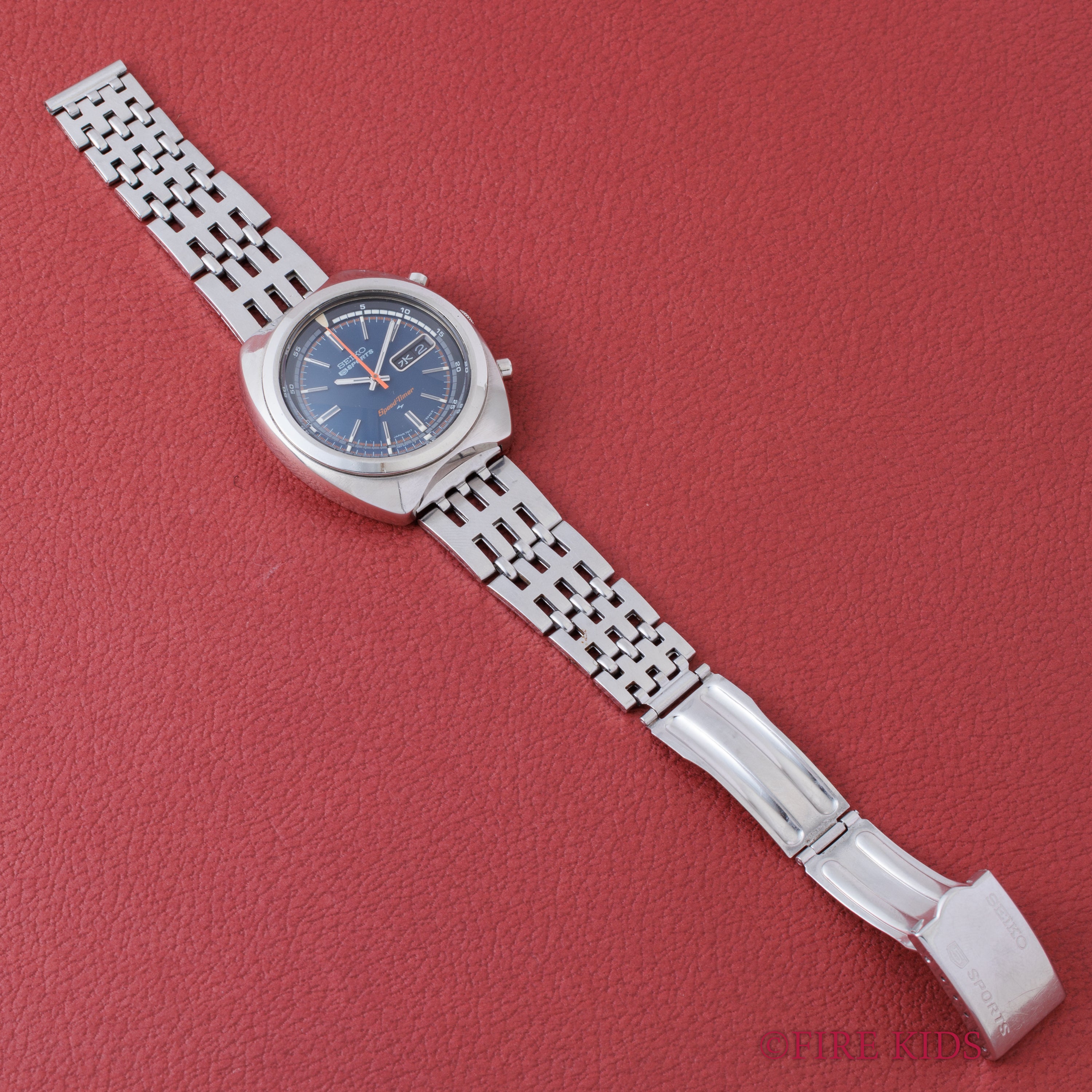 セイコー 5スポーツ スピードタイマー 1971年製 Ref.7017-6040 Cal.7017A 自動巻きクロノグラフ