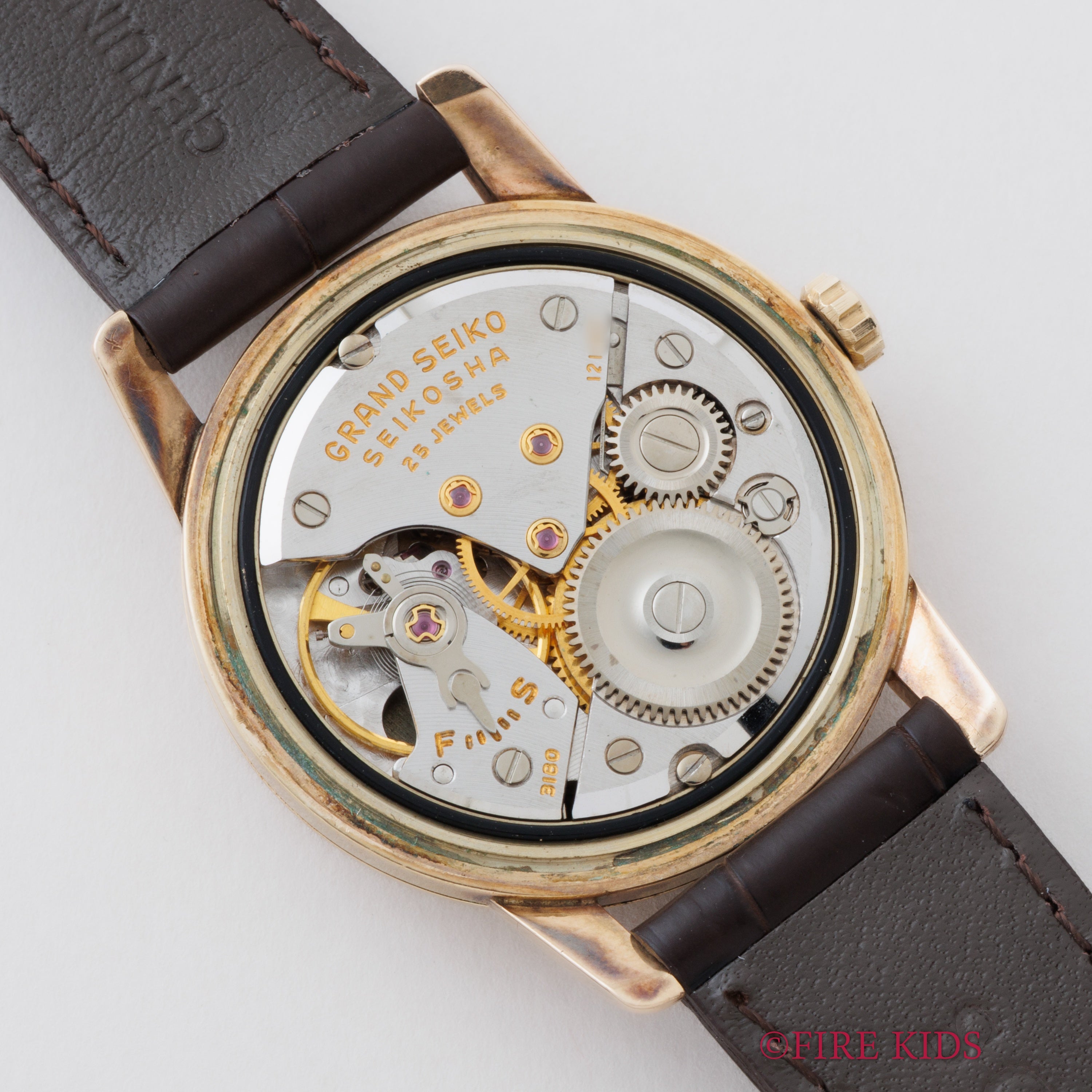 グランドセイコー ファーストモデル 1962年製 Ref.J14070 GS アップライトロゴ ライオンメダリオン