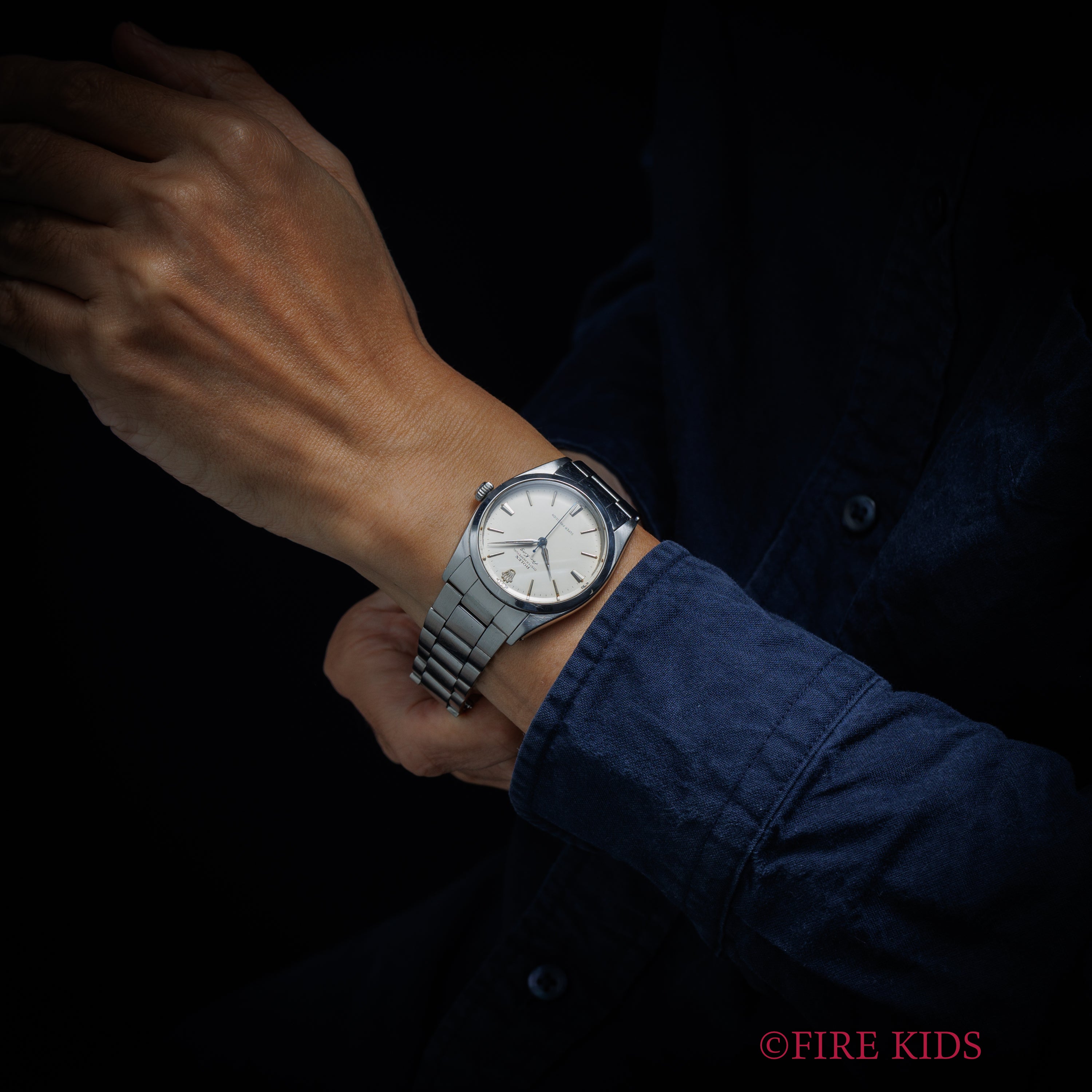 ロレックス エアキング 36mmケース 1959年製 Ref.5504 ビックエアキング 純正ブレス付き