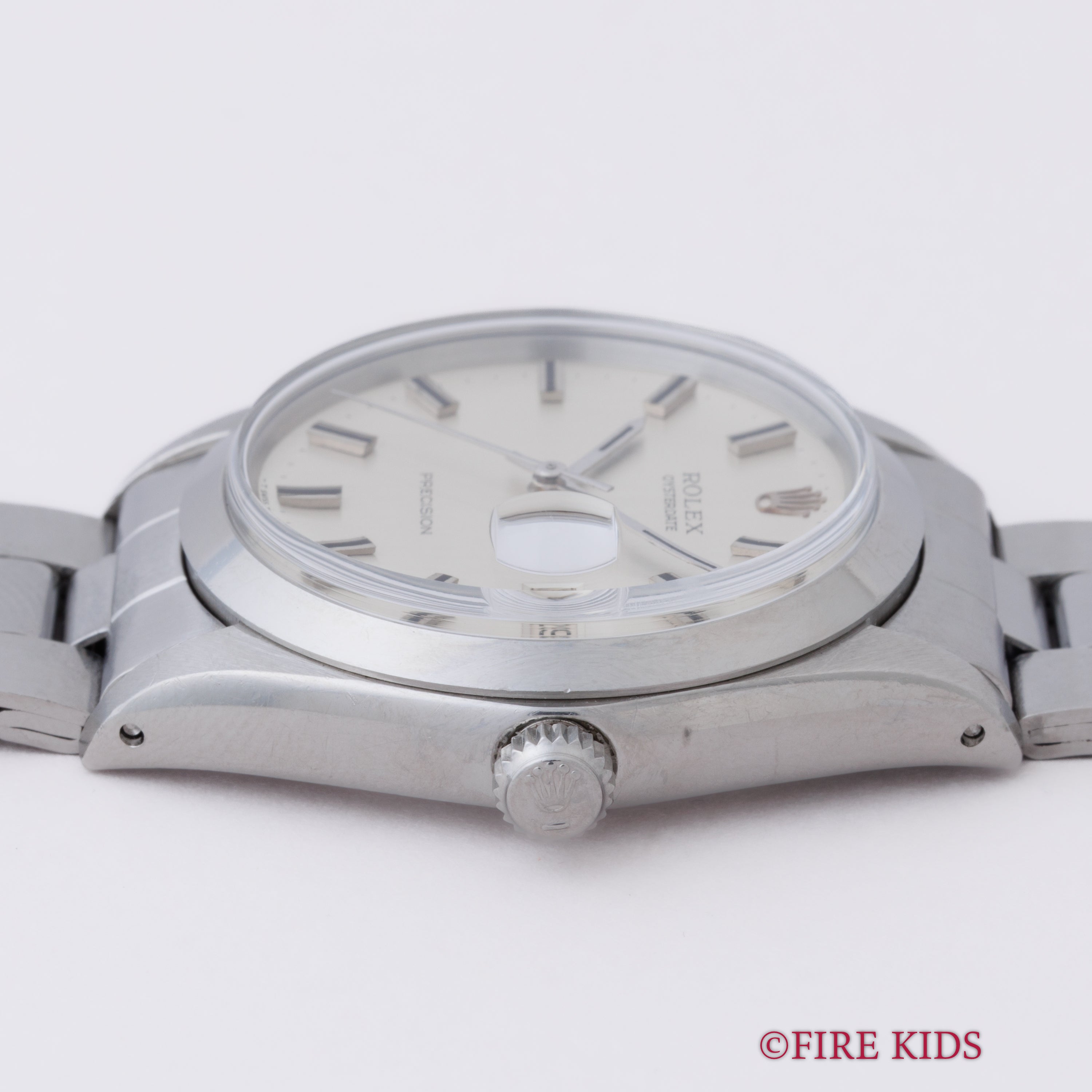 ロレックス オイスターデイト 1969年製 Ref.6694 シルバーダイヤル 手巻 純正巻きブレス