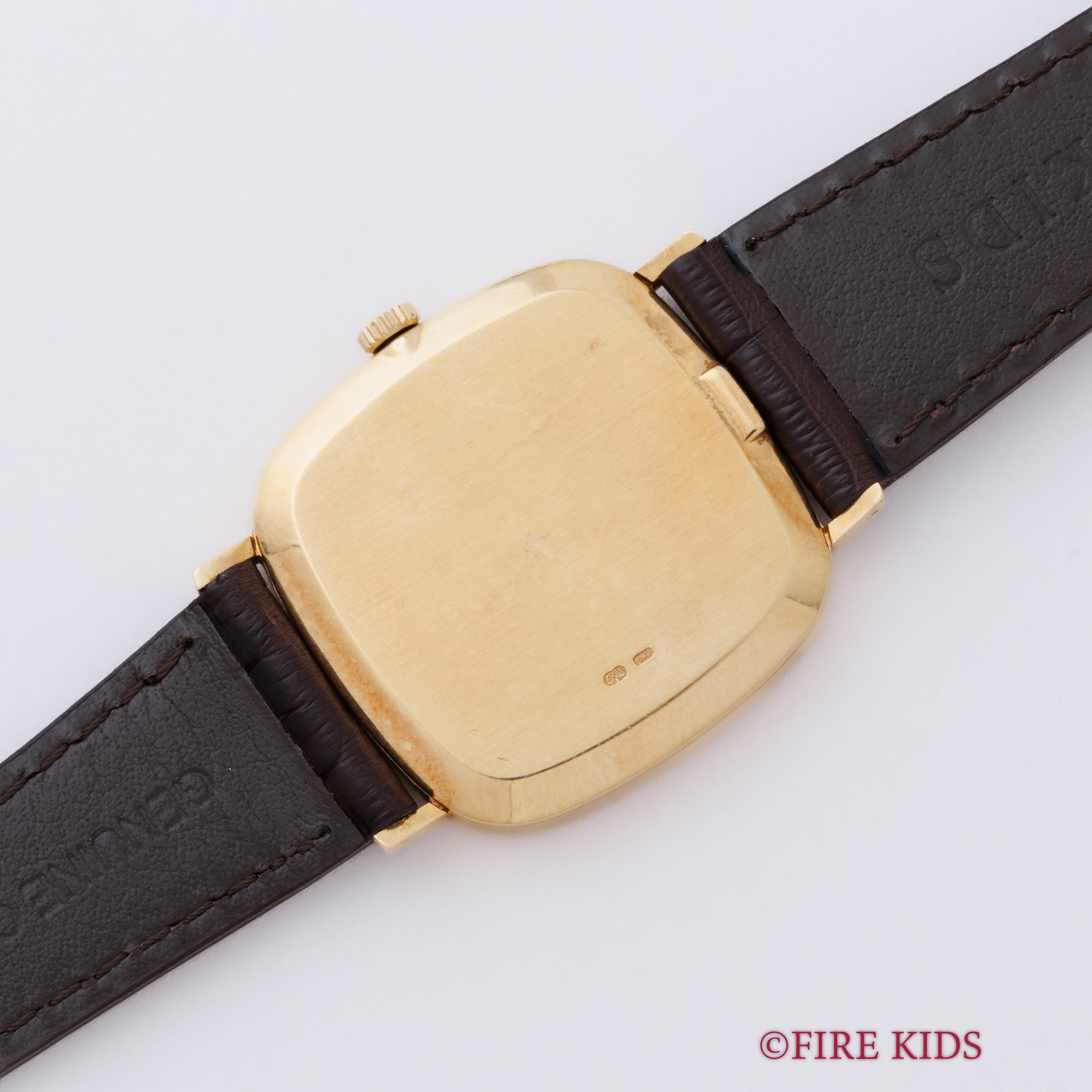 ロレックス チェリーニ スクエア Ref.4114 18金イエローゴールド 純正尾錠付き ギャラ付き